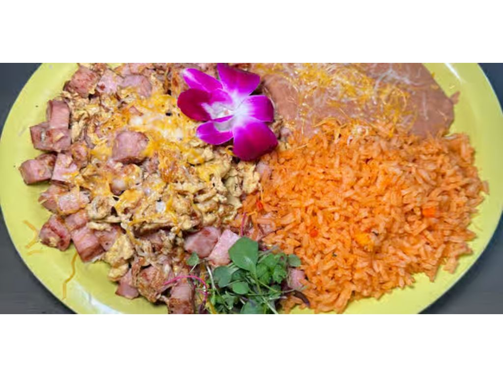 Huevos con Jamon Plate.