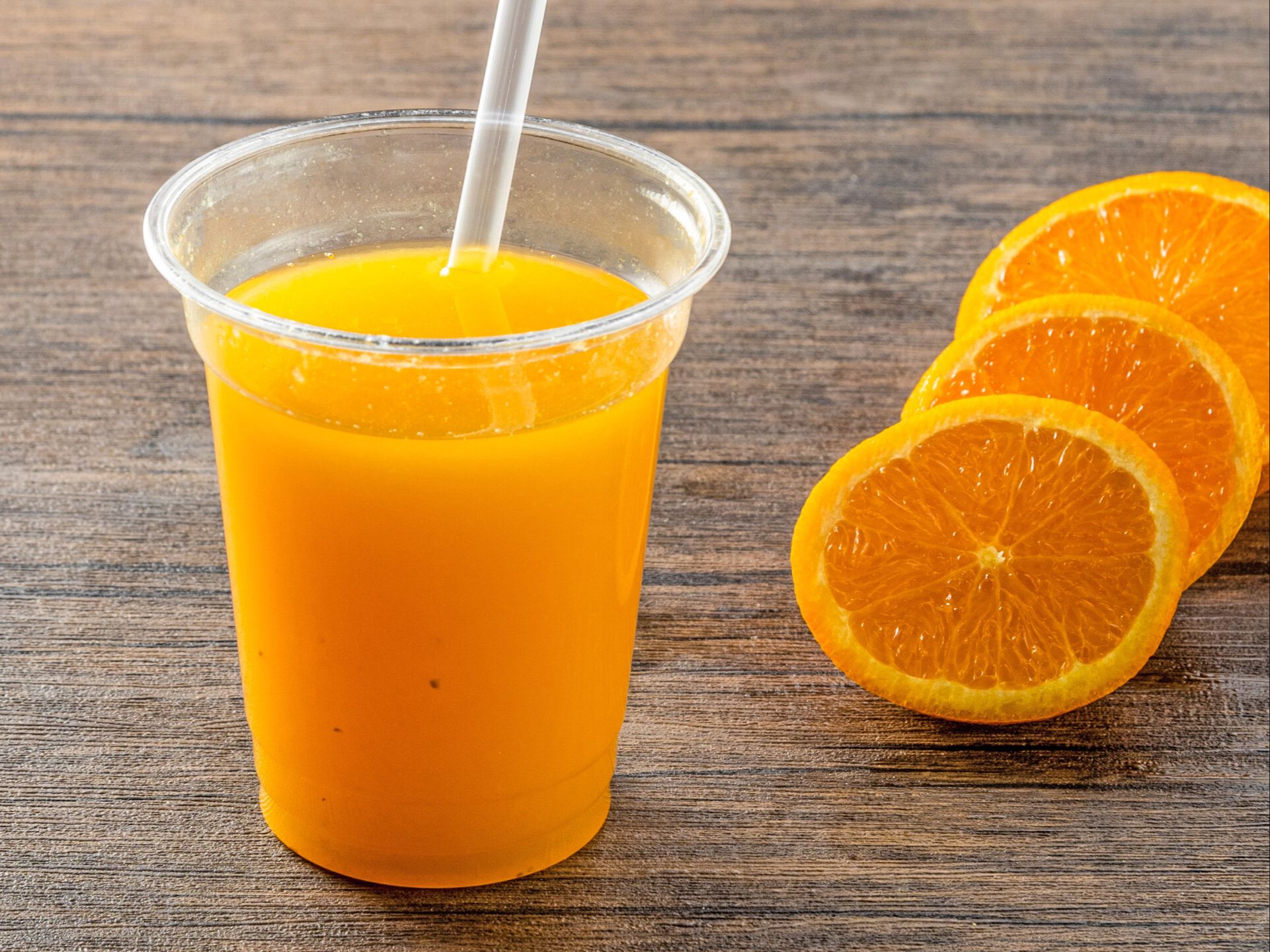 Fresh squeezed Orange Juice.