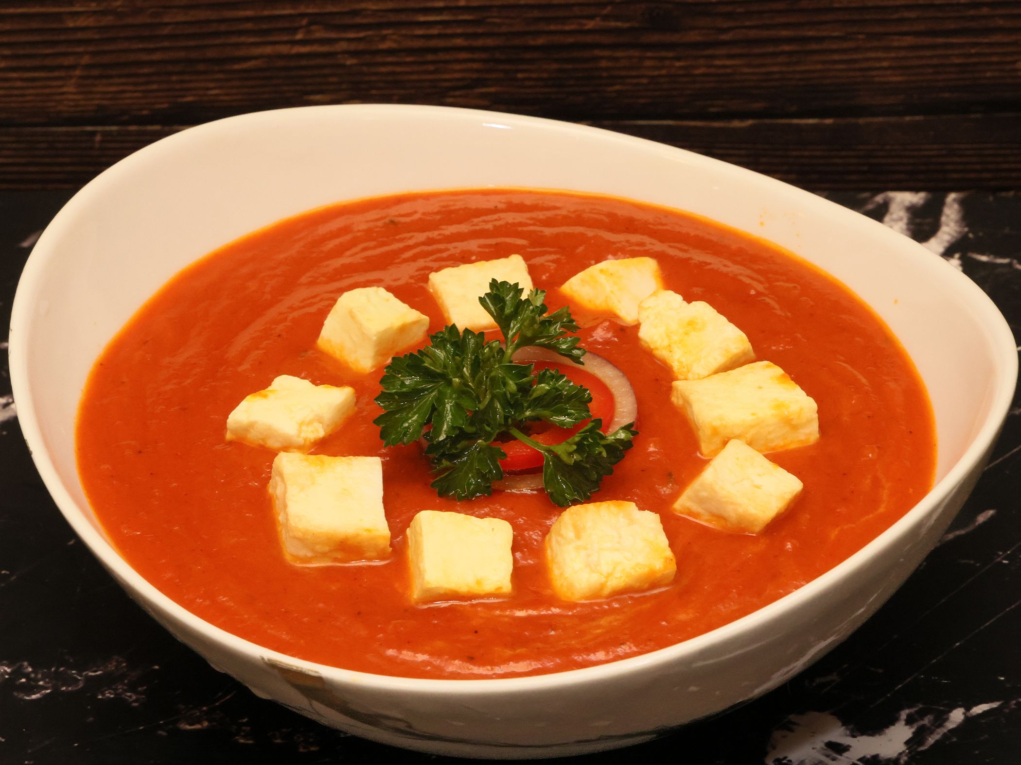Paneer Butter Masala.