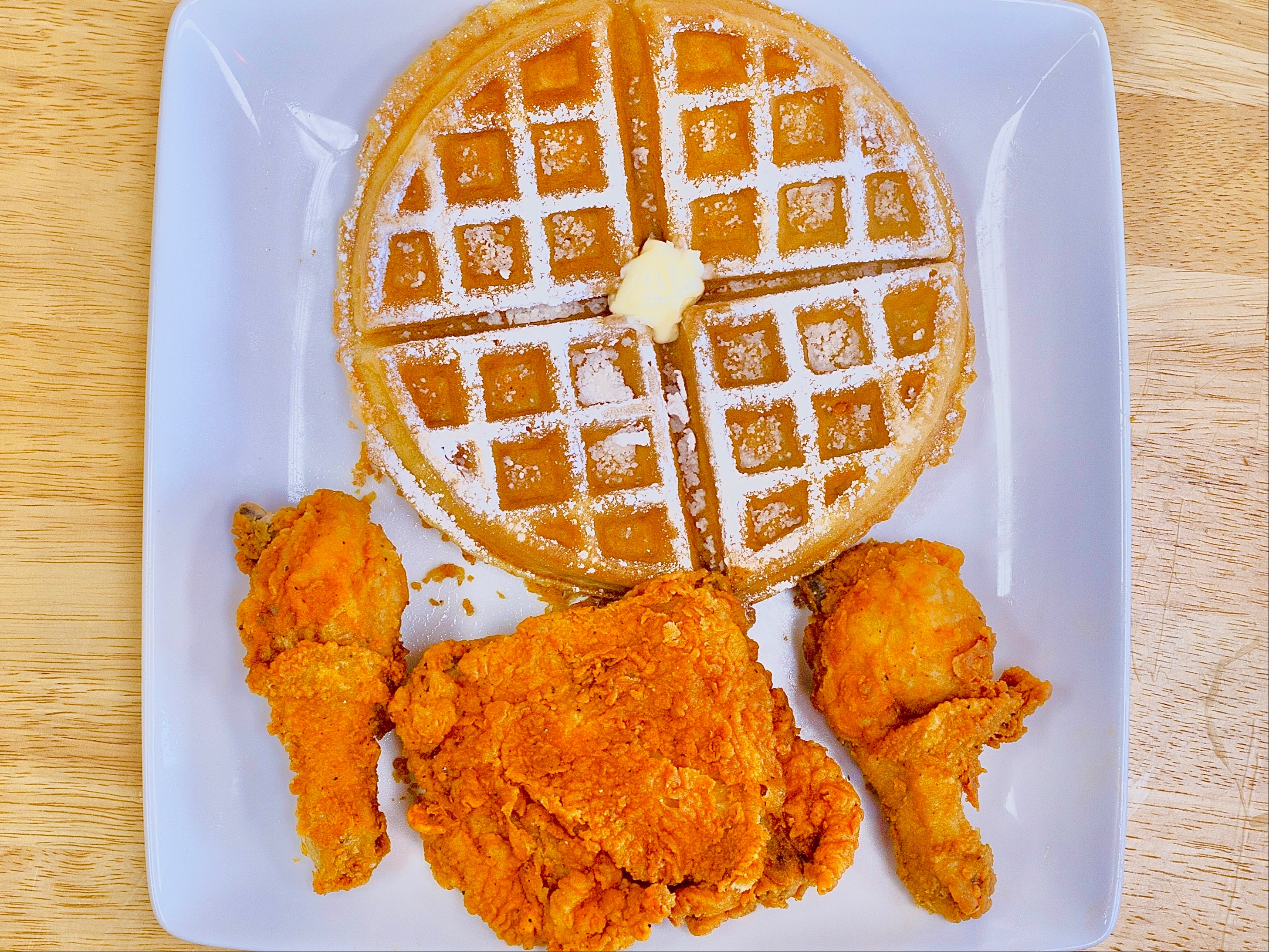 3 Dark Meat & Waffle