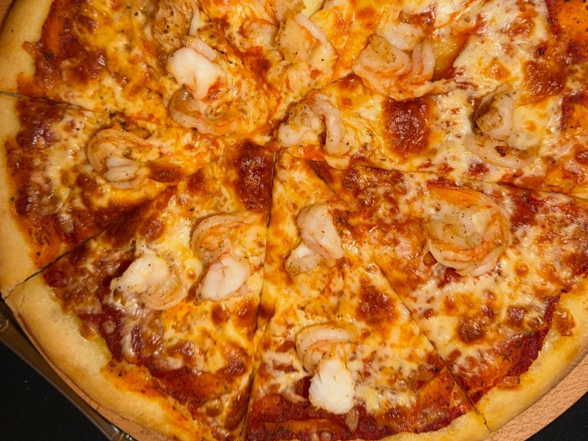 SHRIMP PIZZA