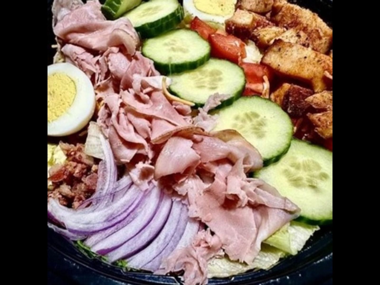 Big Baby Chef Salad.