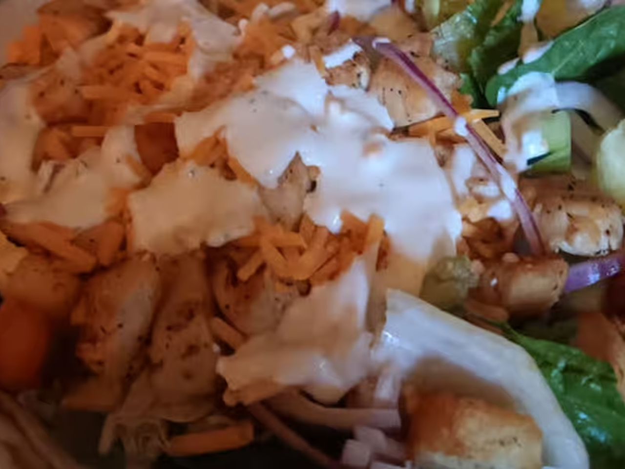 Grilled Chicken Salad.