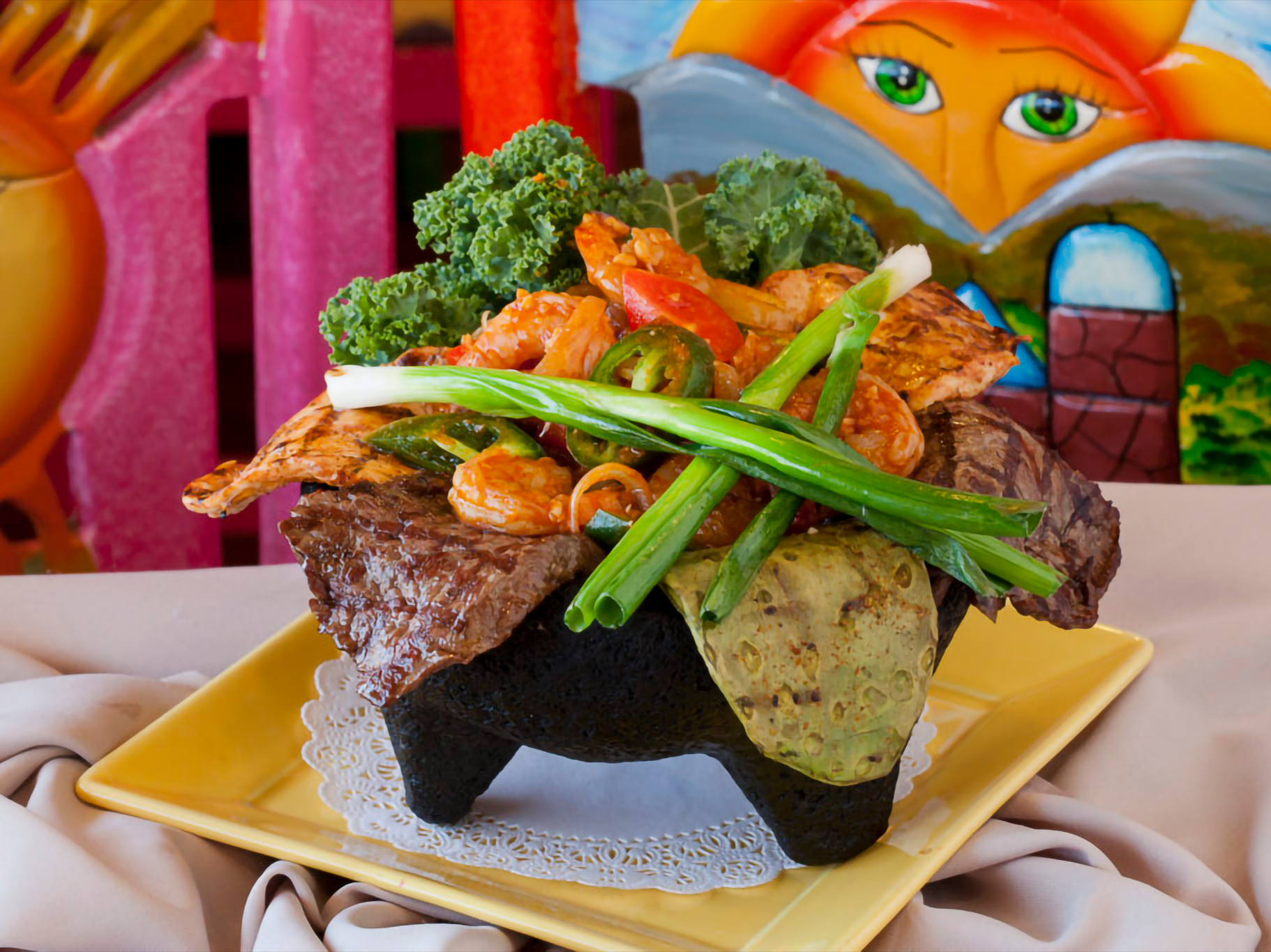 Molcajete (2-3 people).