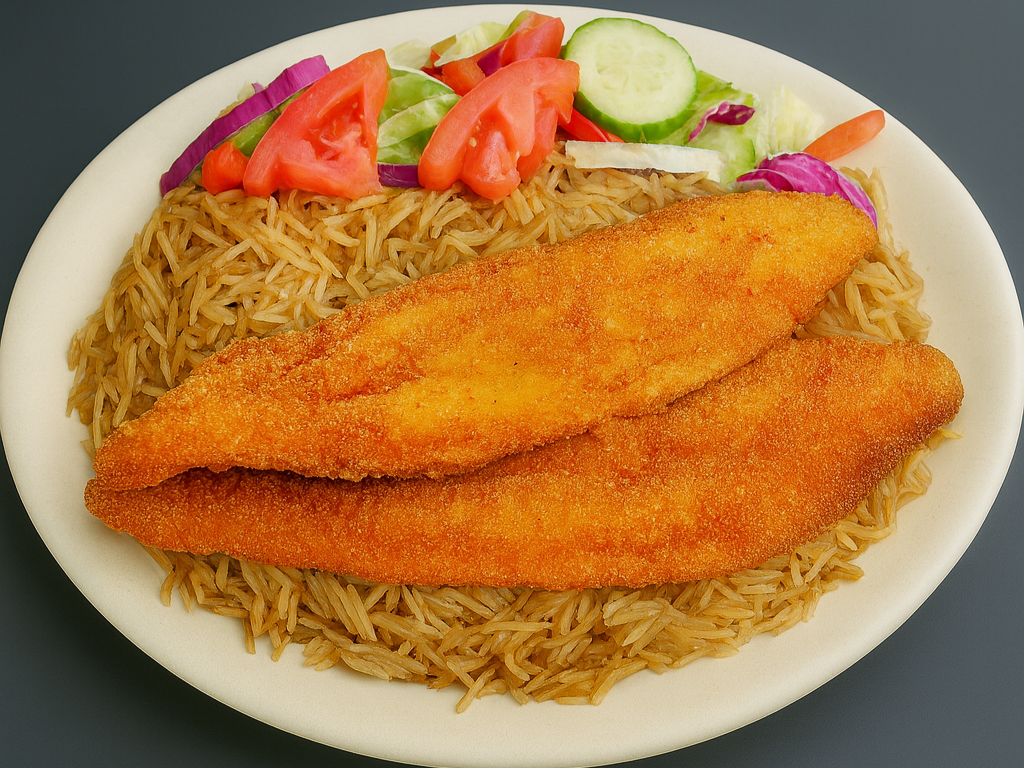 #23 Fried Fish Platter