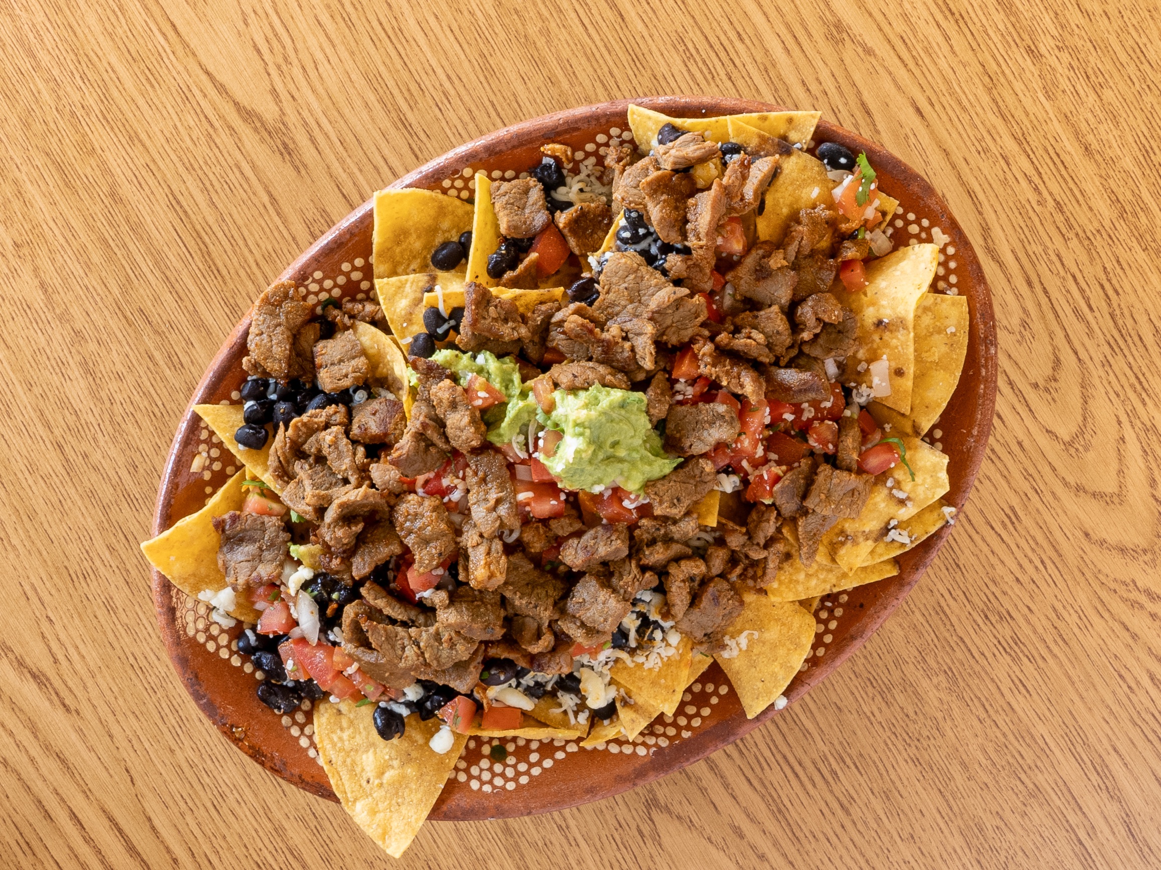 Choriqueso Nachos.