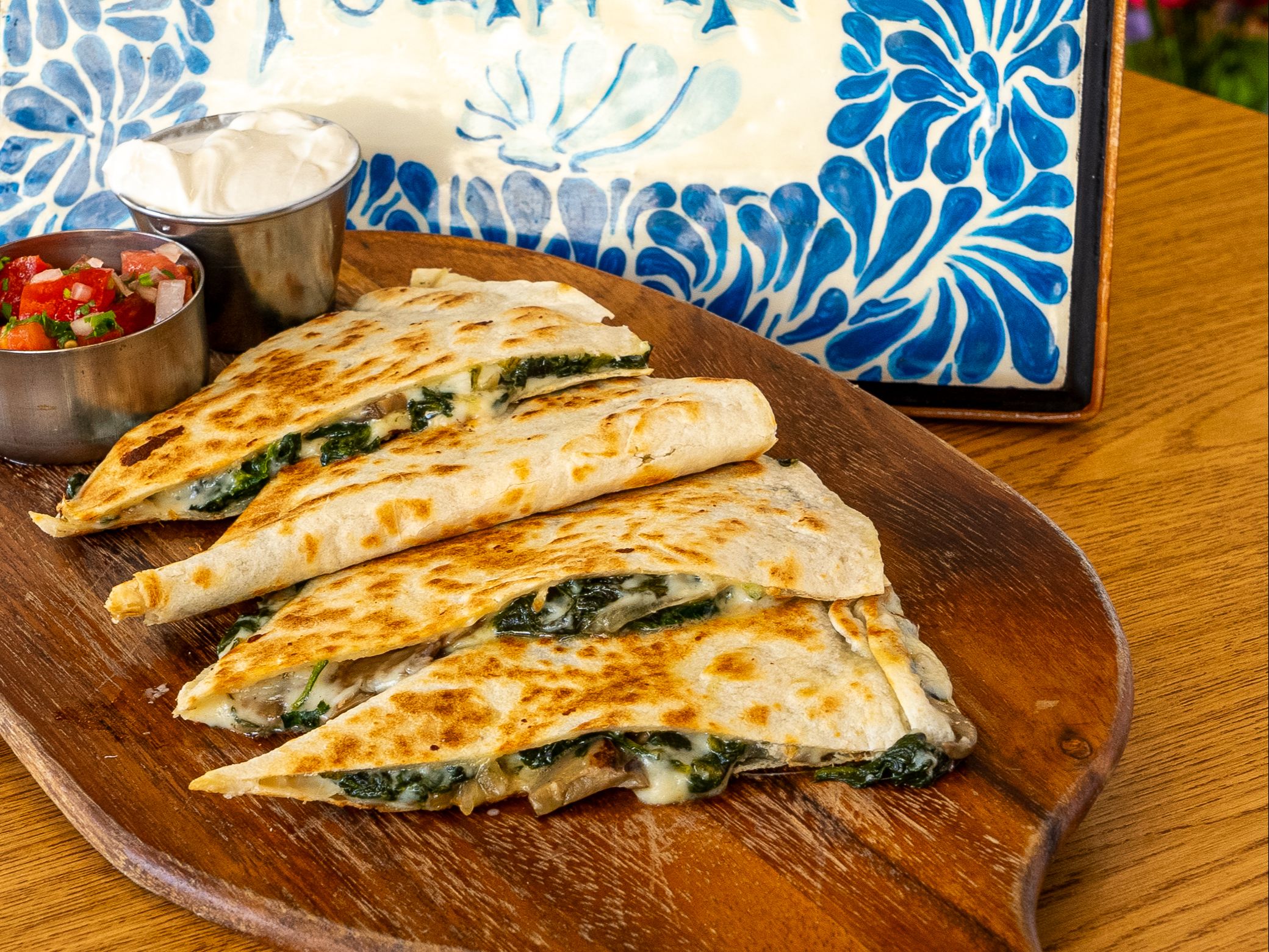 Poblano  Quesadilla