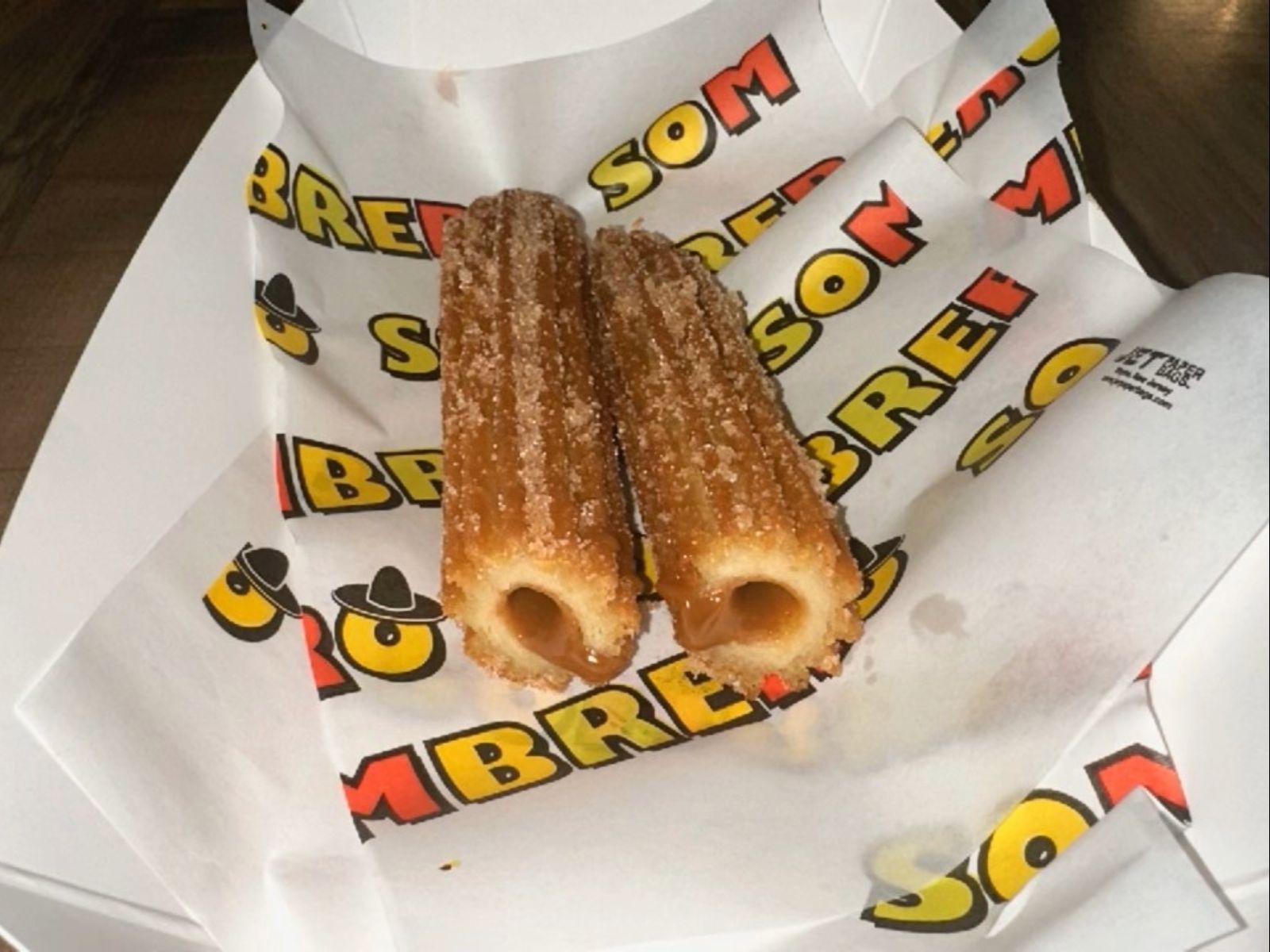 Caramel Filled Churro.