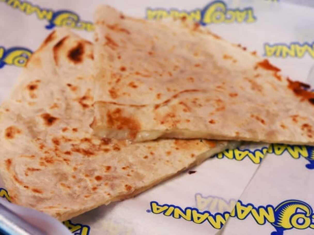 Cheese Quesadilla.