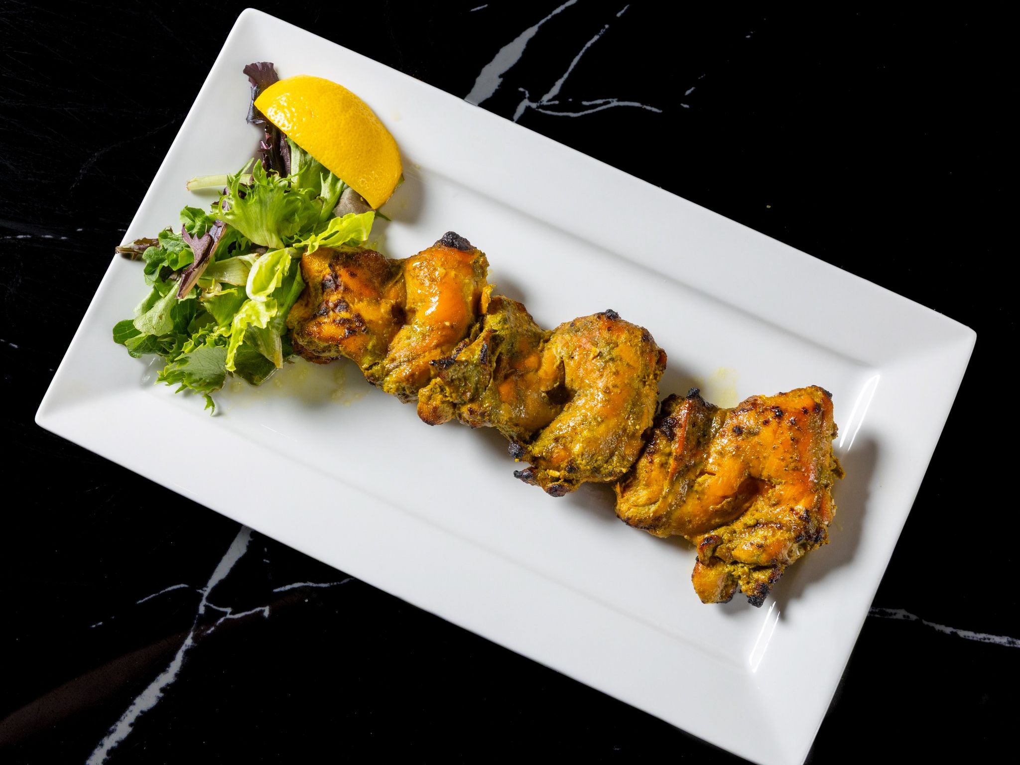 Chicken Achari Kebab (Appetizer)