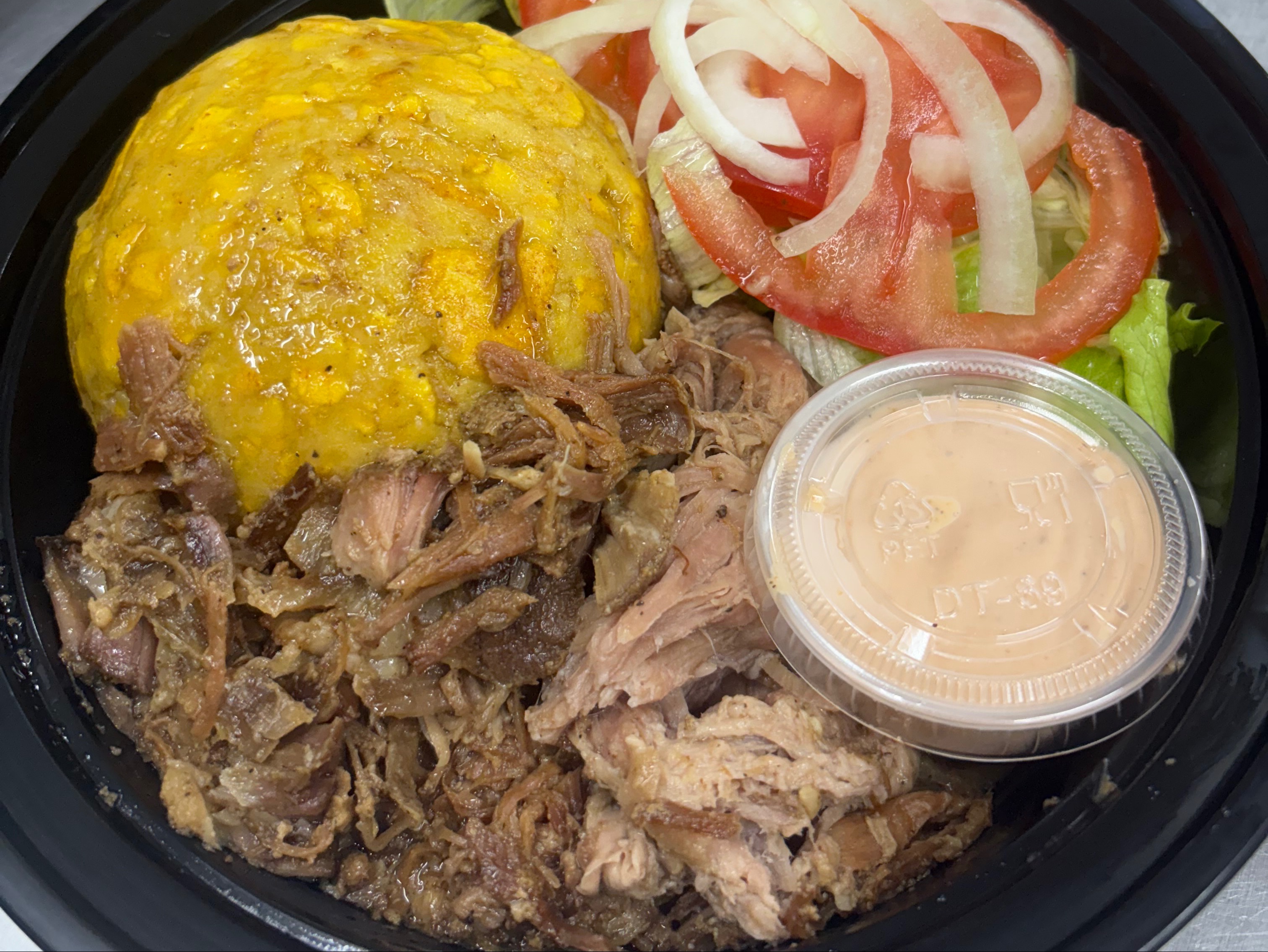 Mofongo + Pulled Pork.