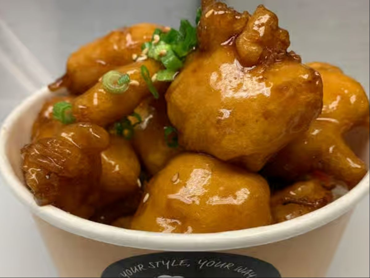 Medium Crispy Honey Chicken Bowl