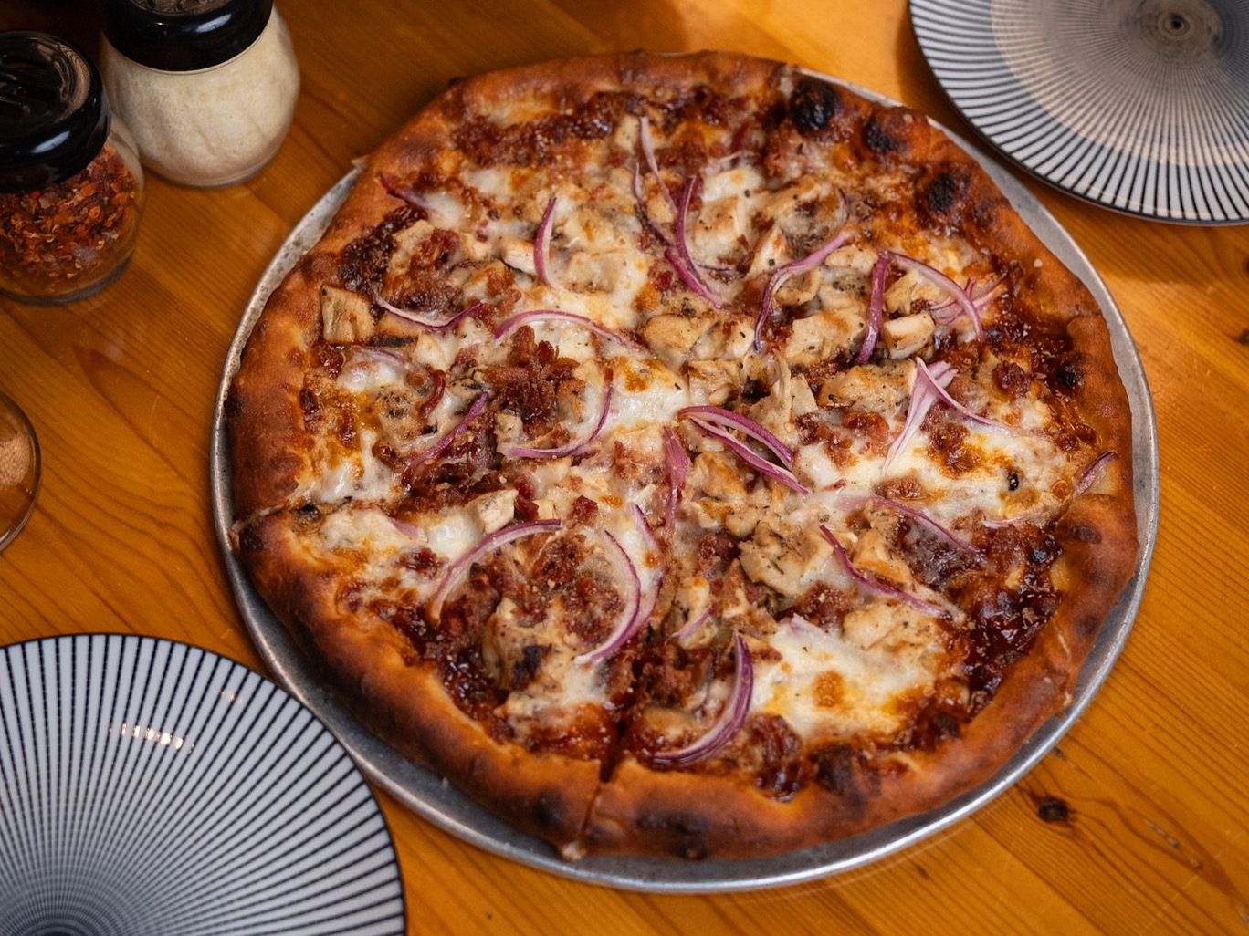 12” Chicken BBQ Wood Fire