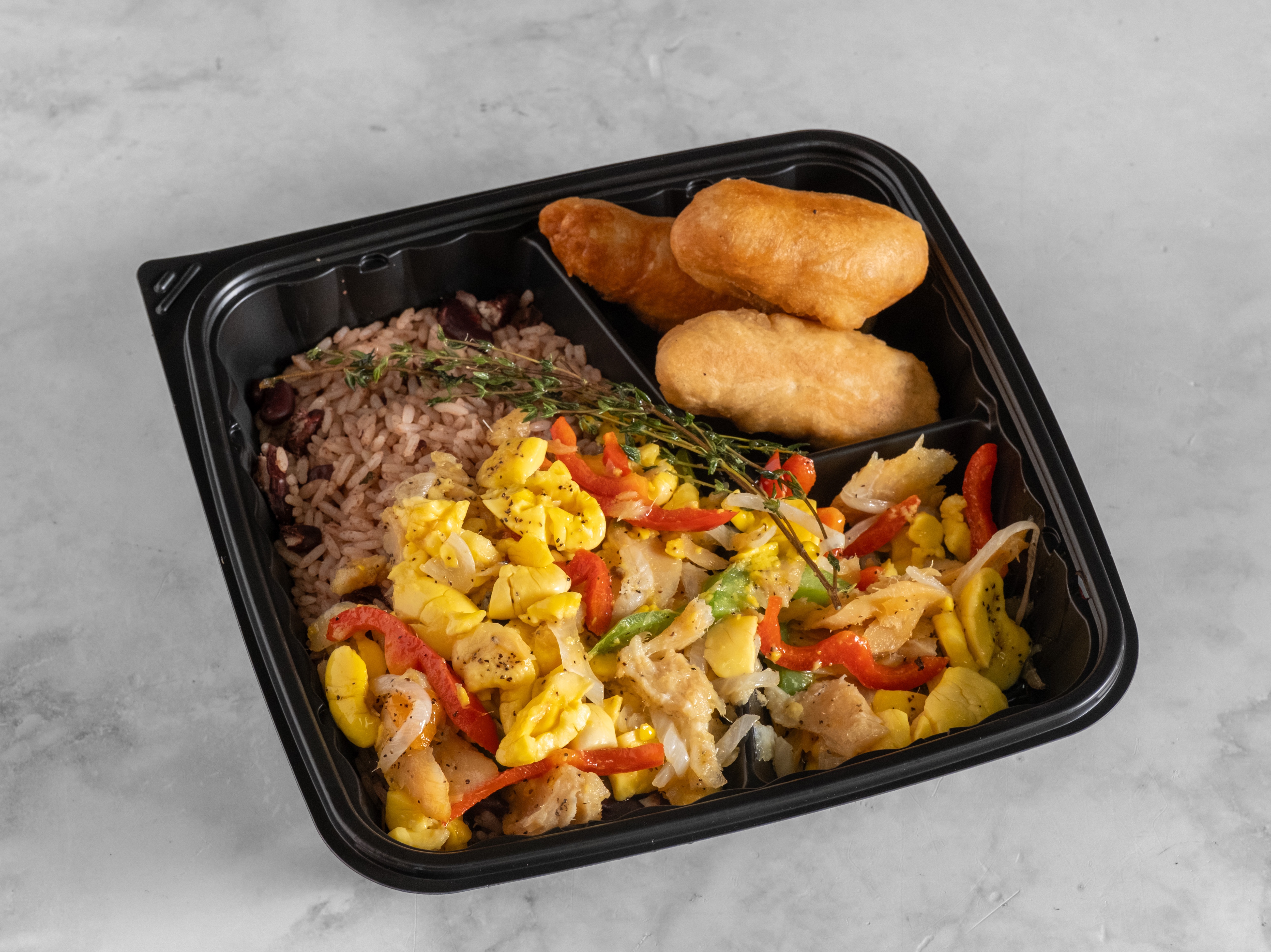 Ackee & Salt Fish.