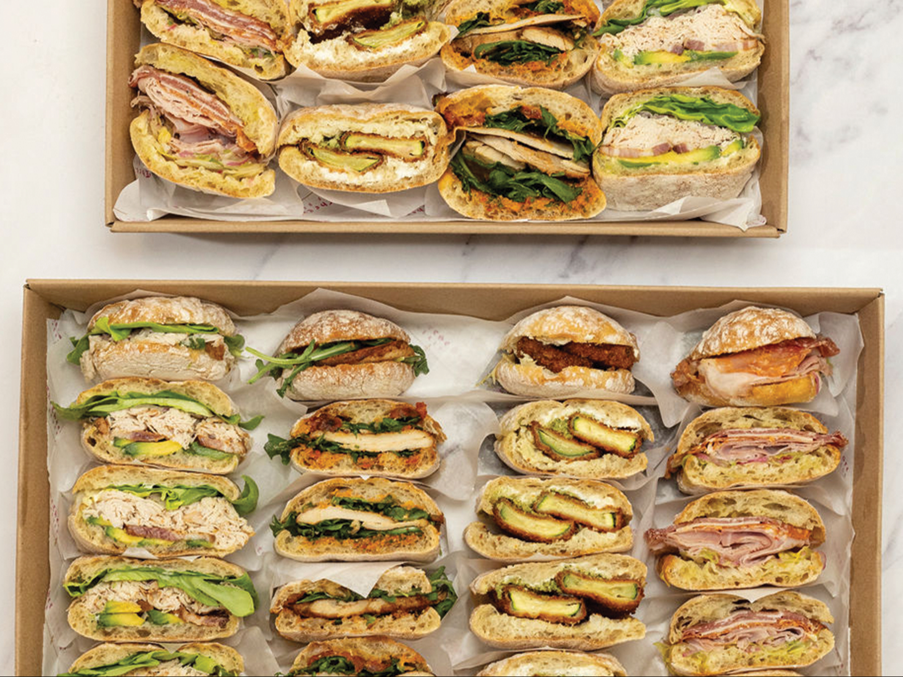 Large Sandwich Tray.