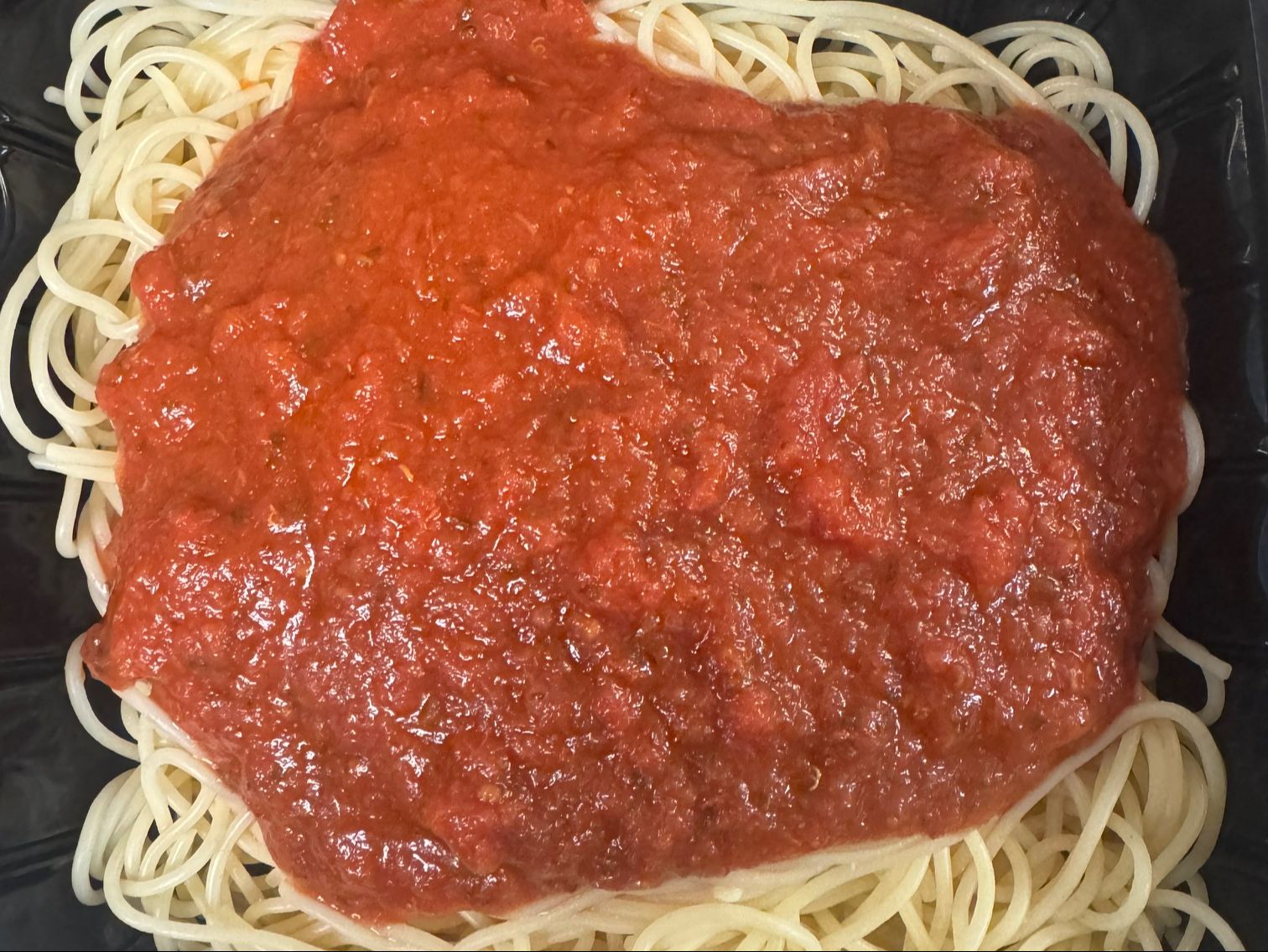 Spaghetti Marinara.