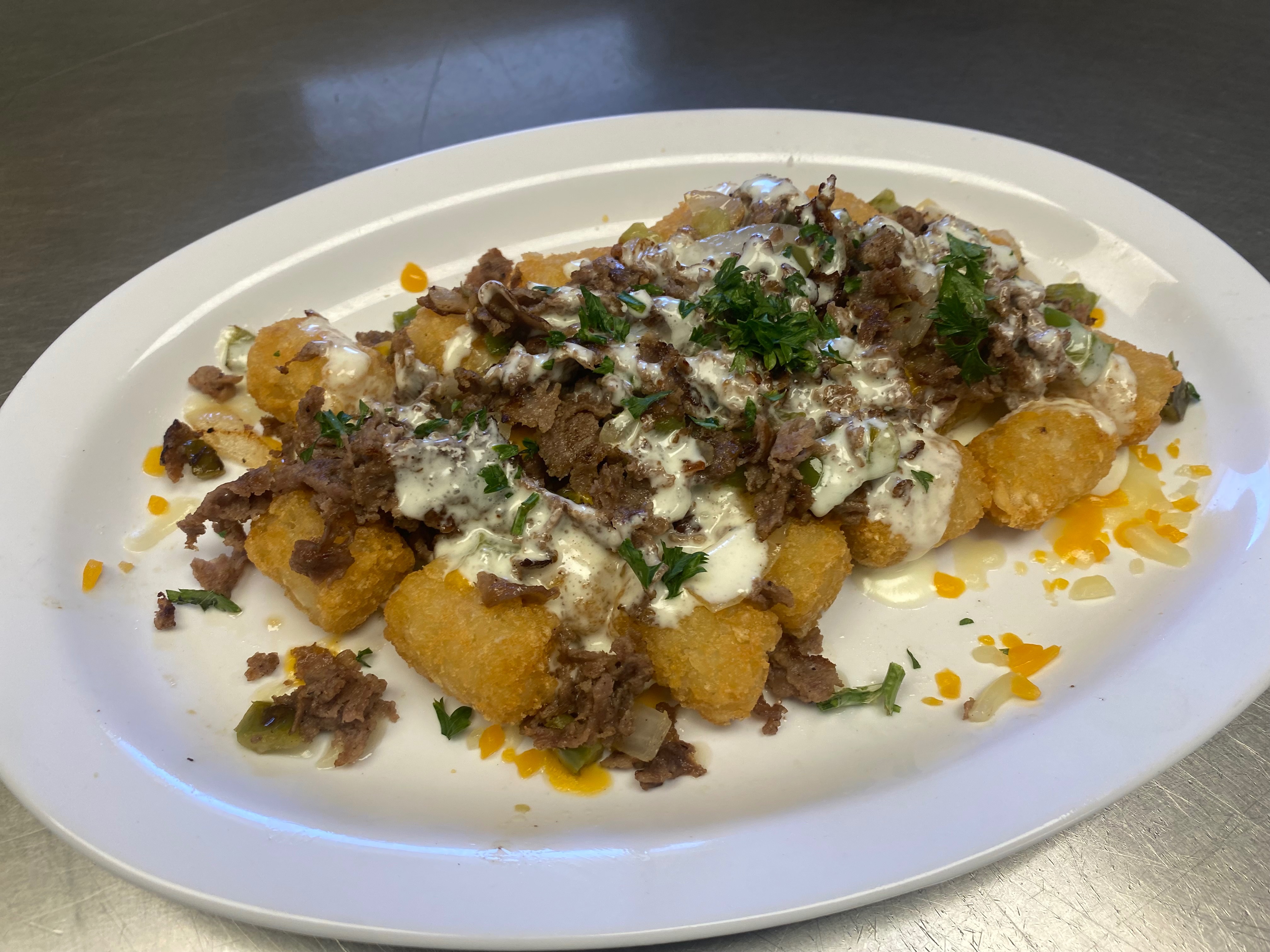 Philly Steak Tots.