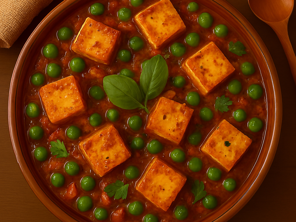Matar Paneer (Gf, Nf)