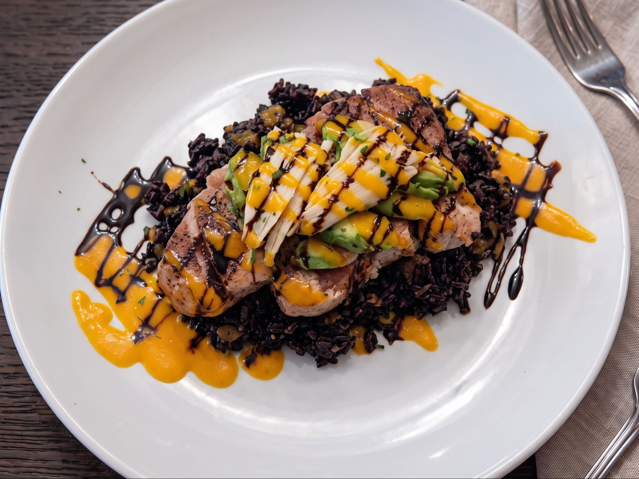 Grilled Swordfish.