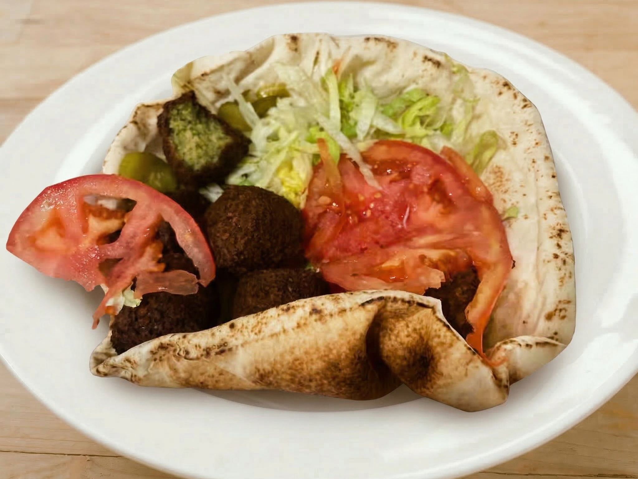 Falafel Plate 6 Pc.