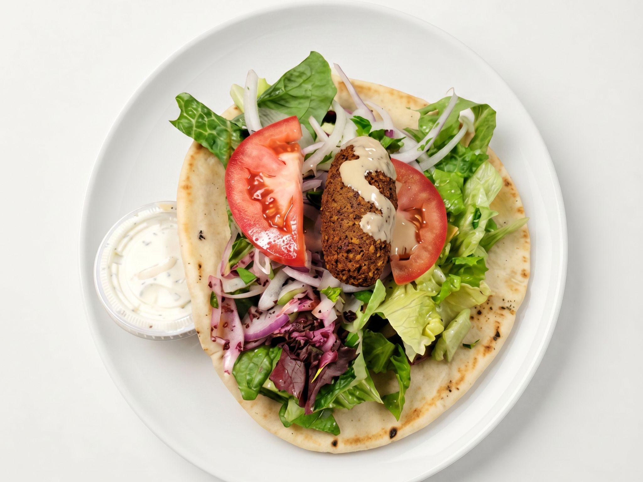 Delicious Falafel Sandwich