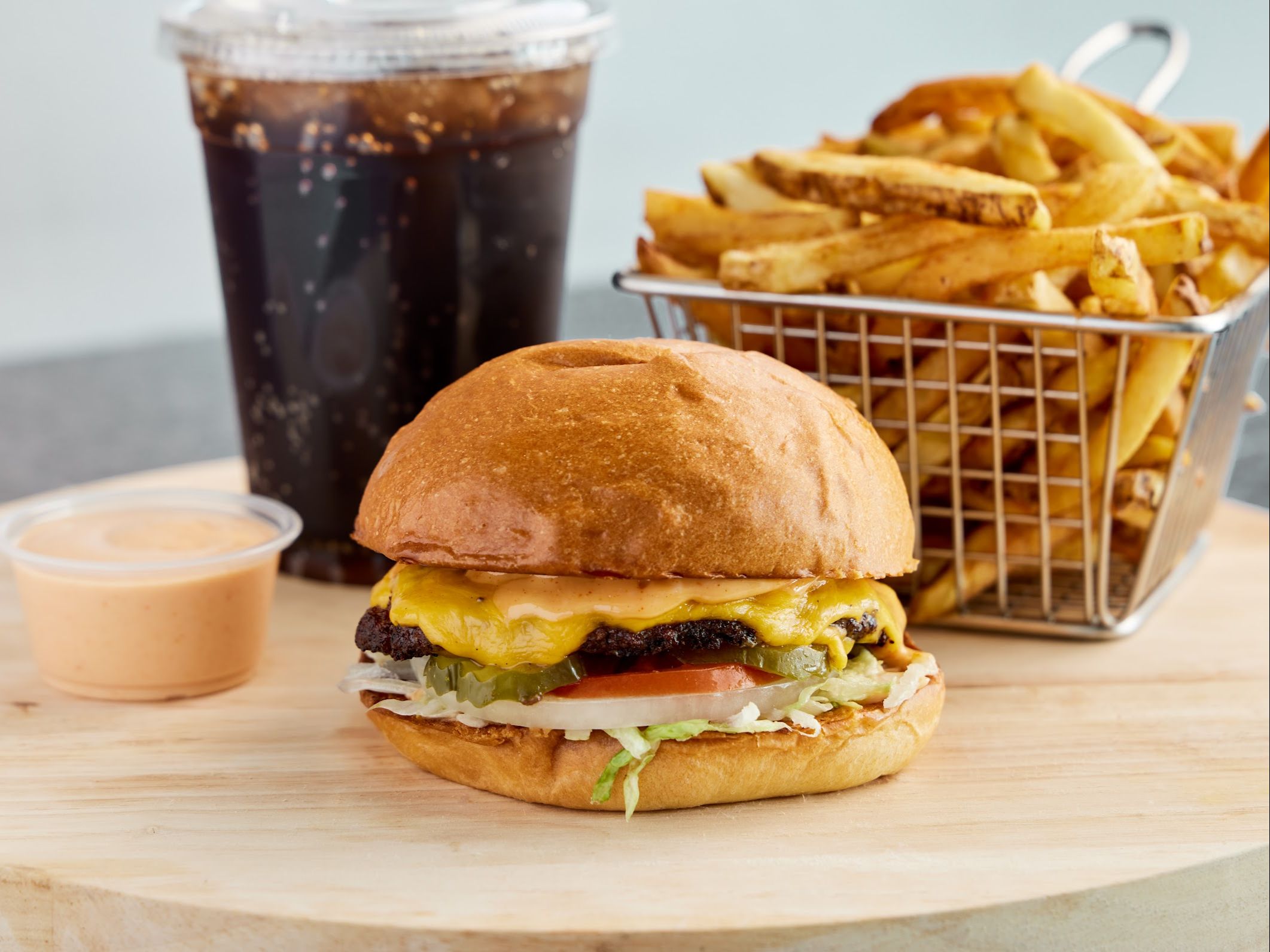 CheeseBurger Combo.