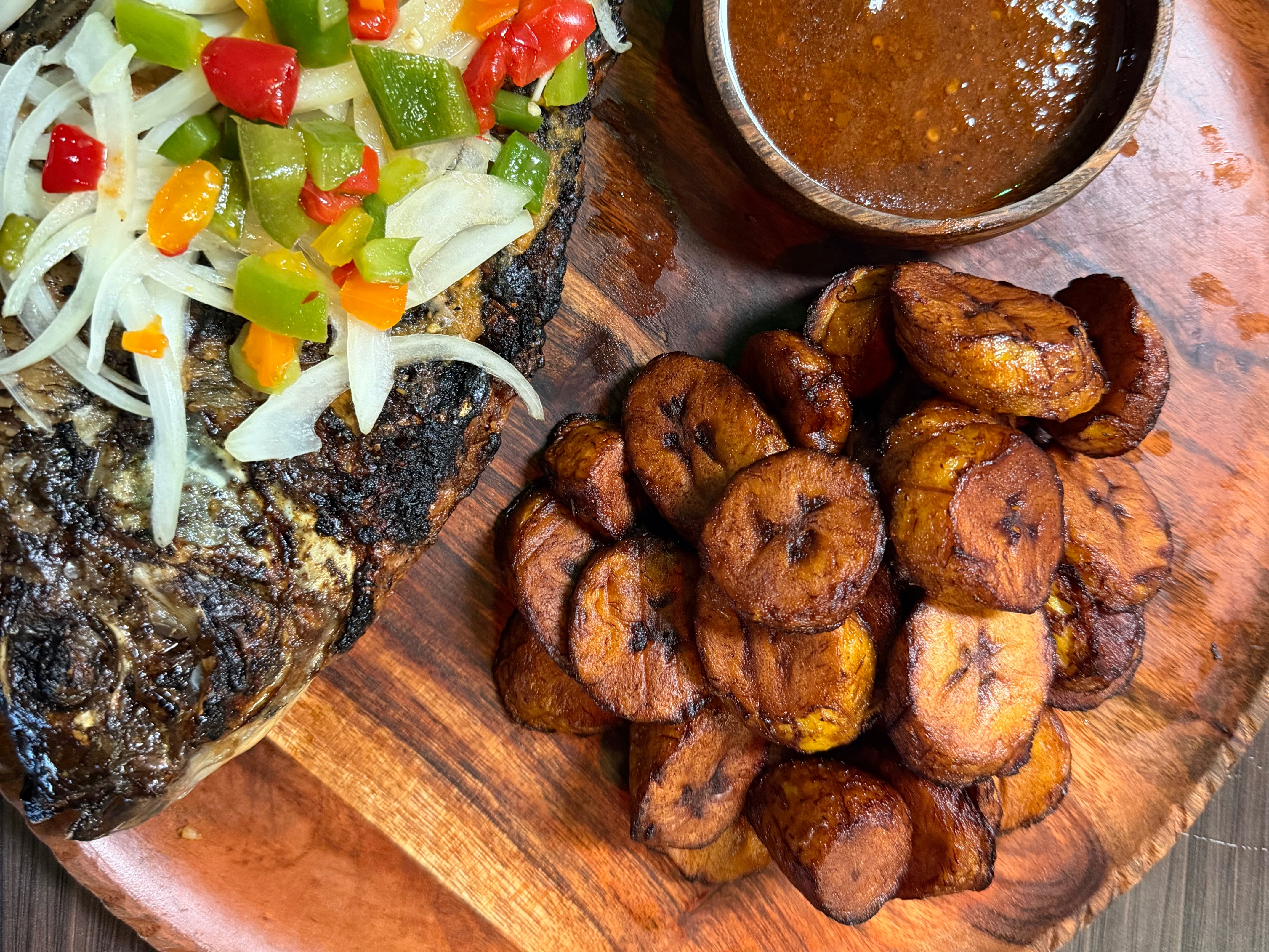 Tilapia W/ Plantain.