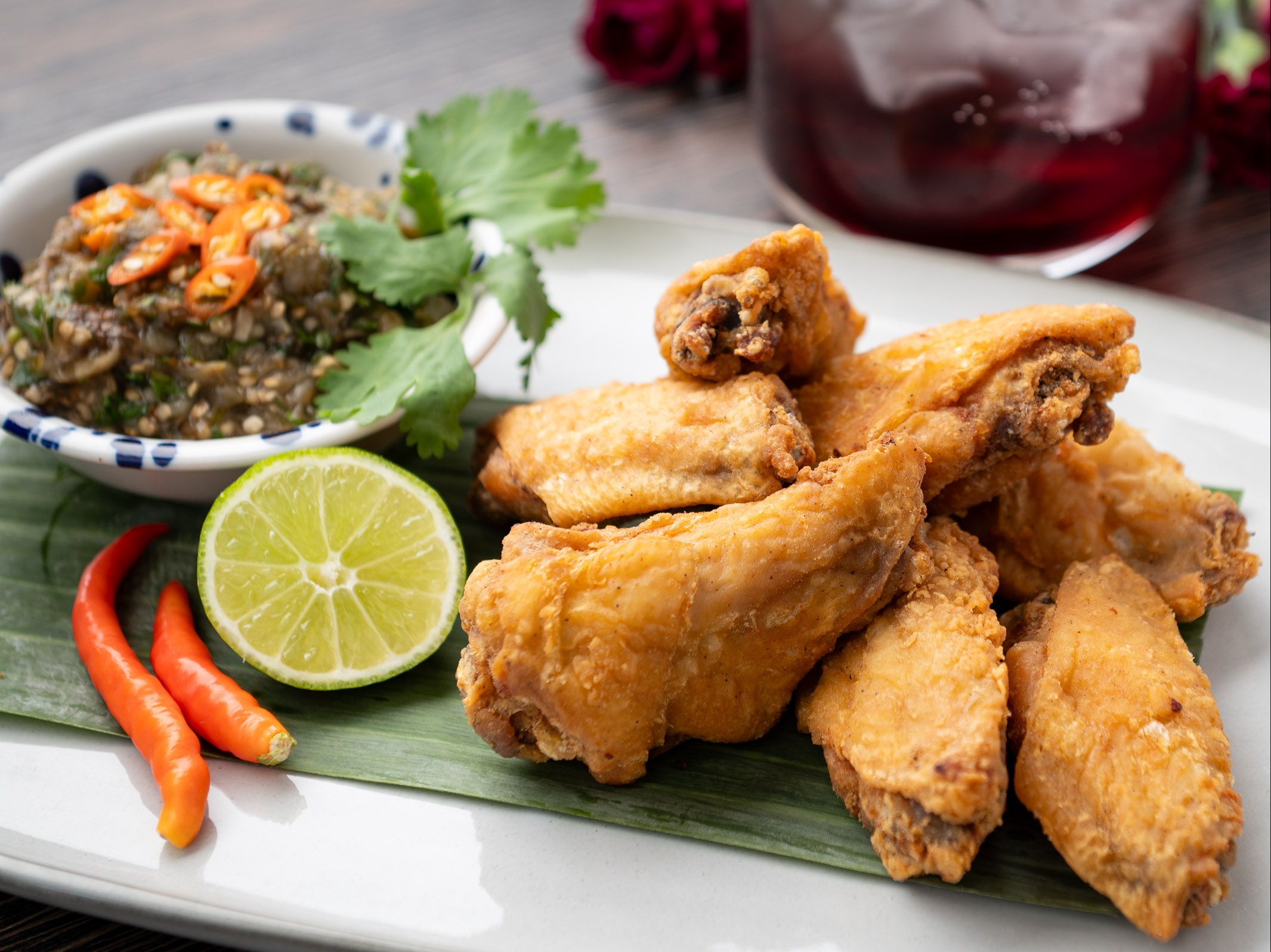 100K Baht Chicken Wing.