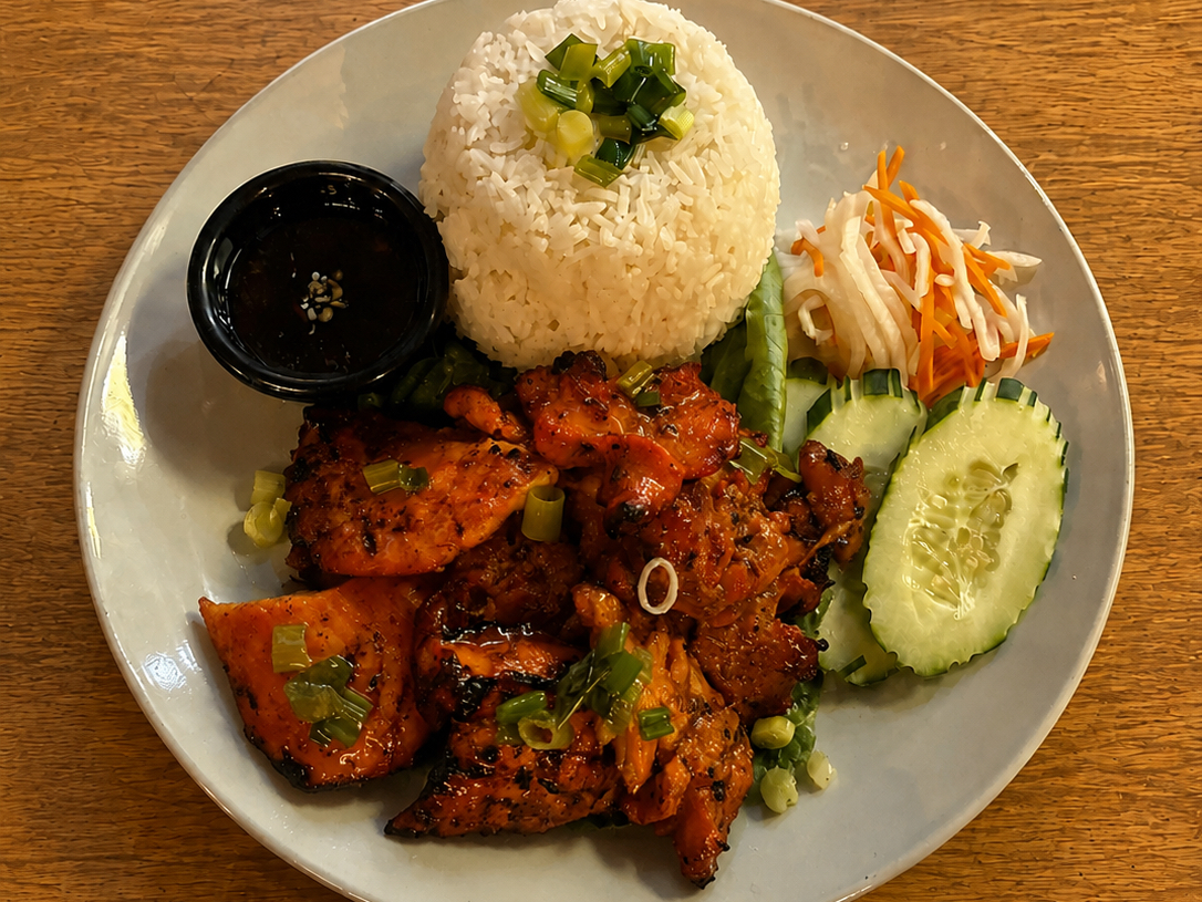 Rice Chicken.