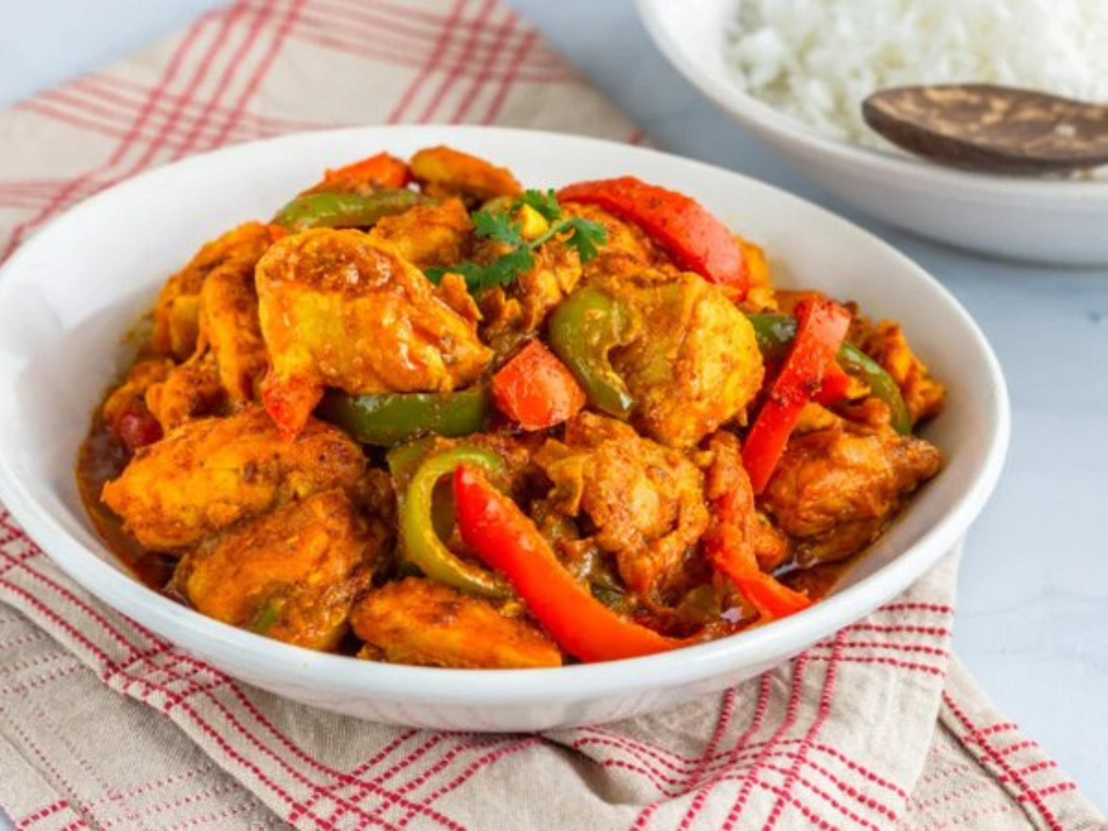Chicken Jalfrezi.