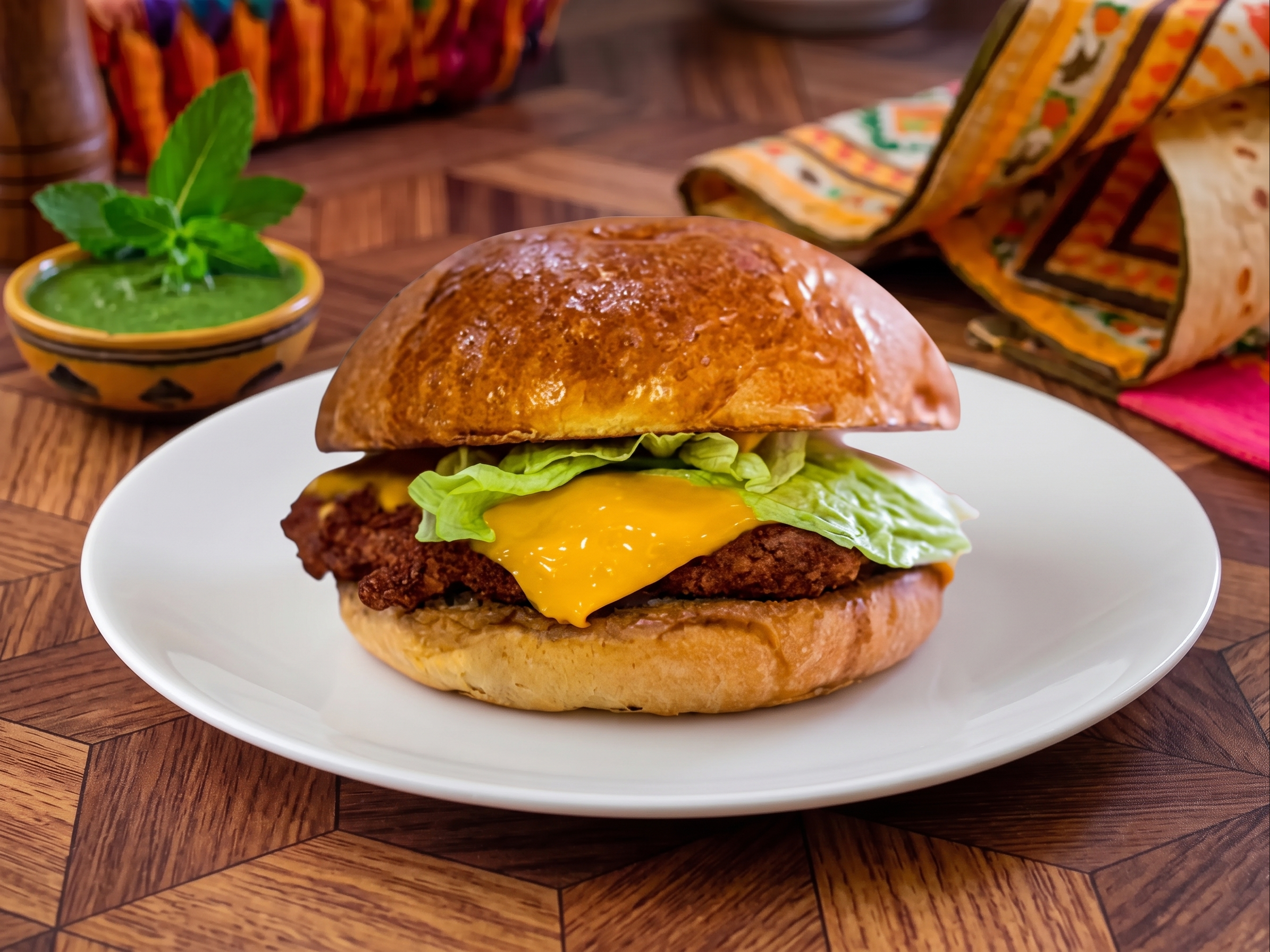 Cheeseburger W/Fries.