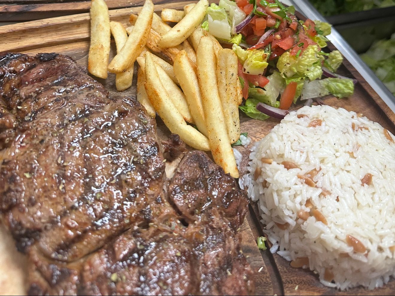 NY Steak.