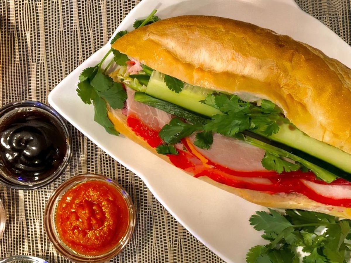 BM114. BBQ Pork Banh Mi.