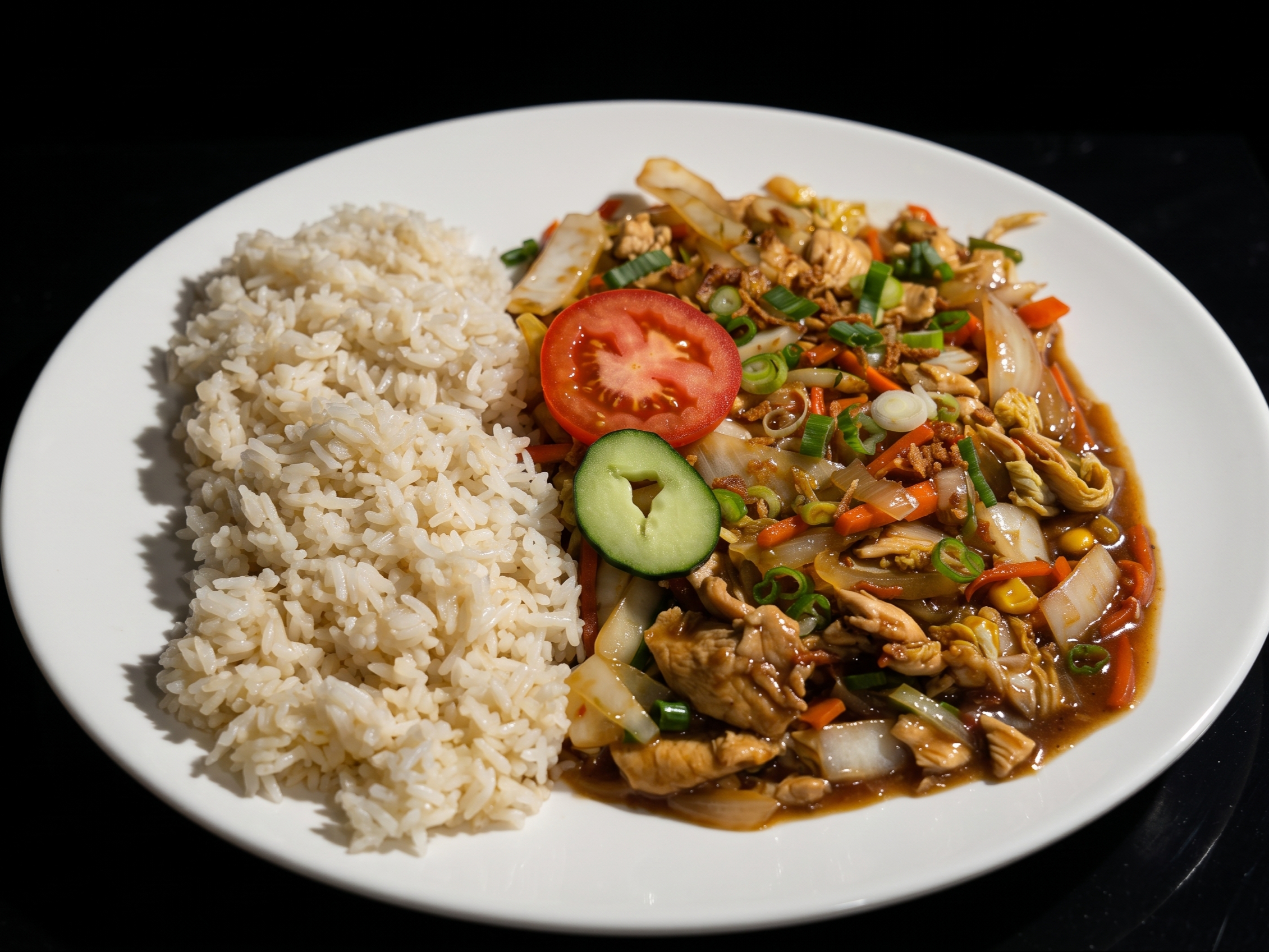 Stir Fry with Rice (LS).