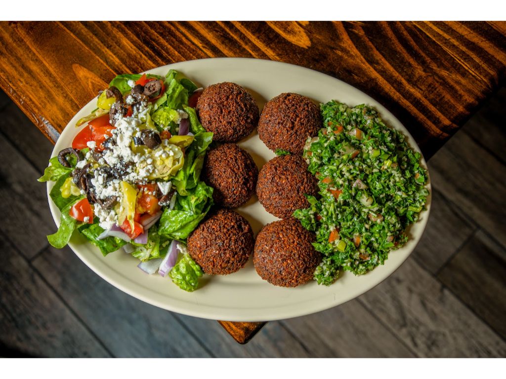 Falafel Plate.