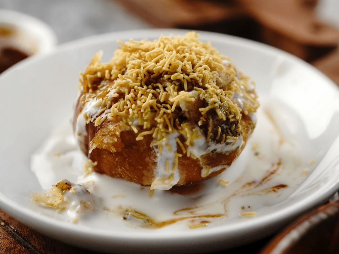 Kachori Chaat.