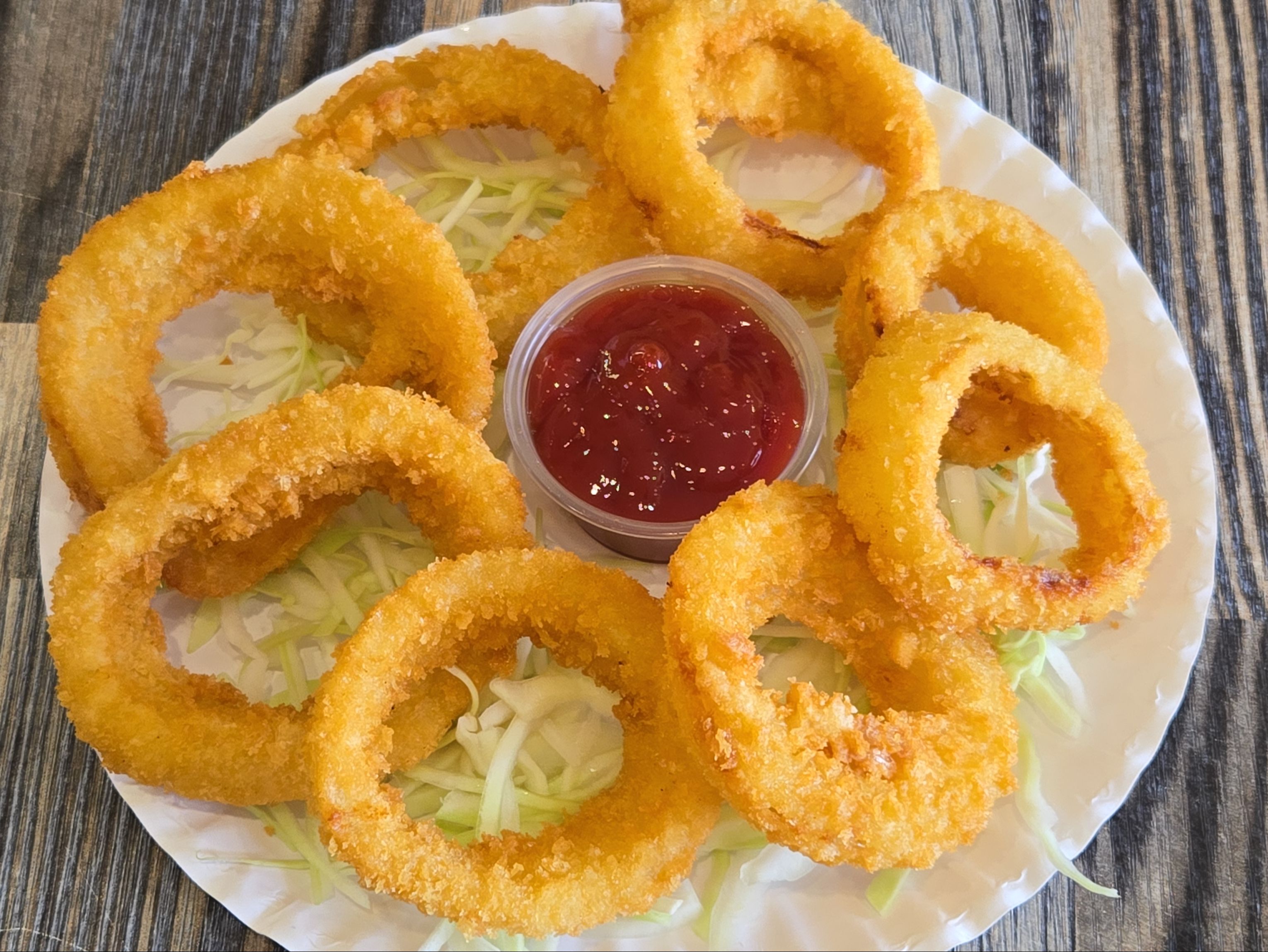 Crispy Onion Rings (8 Pcs).