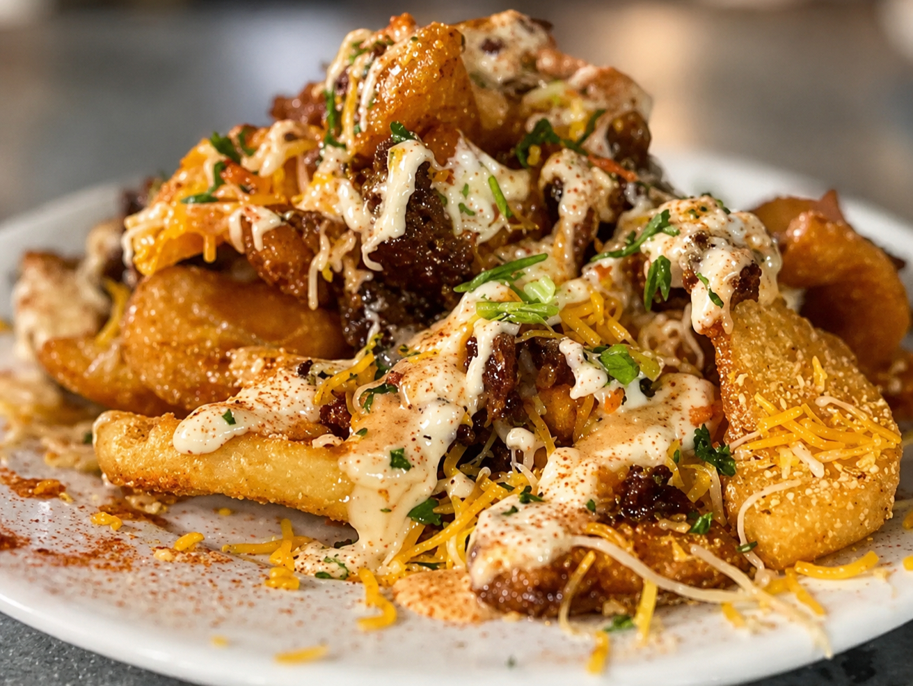 Loaded Jazz Fries.
