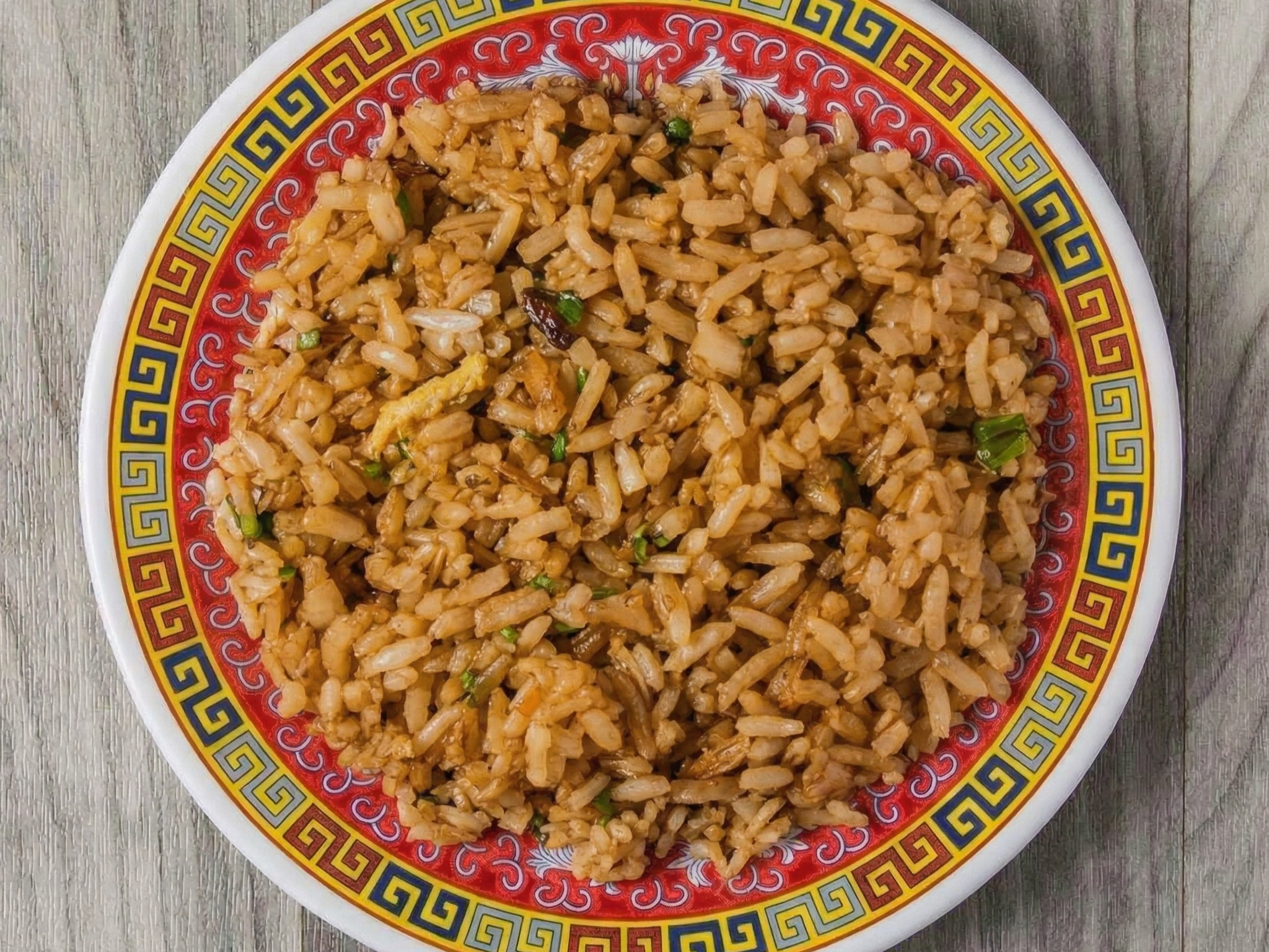 Plain Fried Rice.