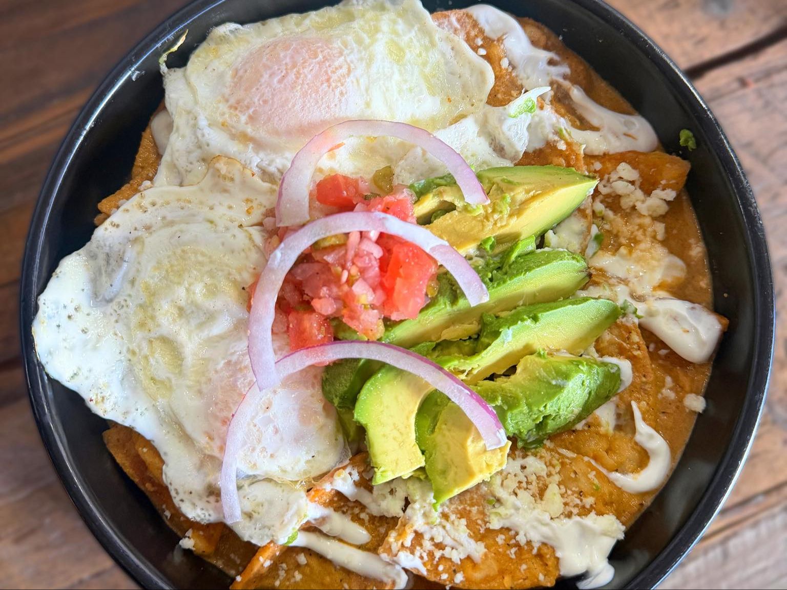 Chilaquiles Verdes.