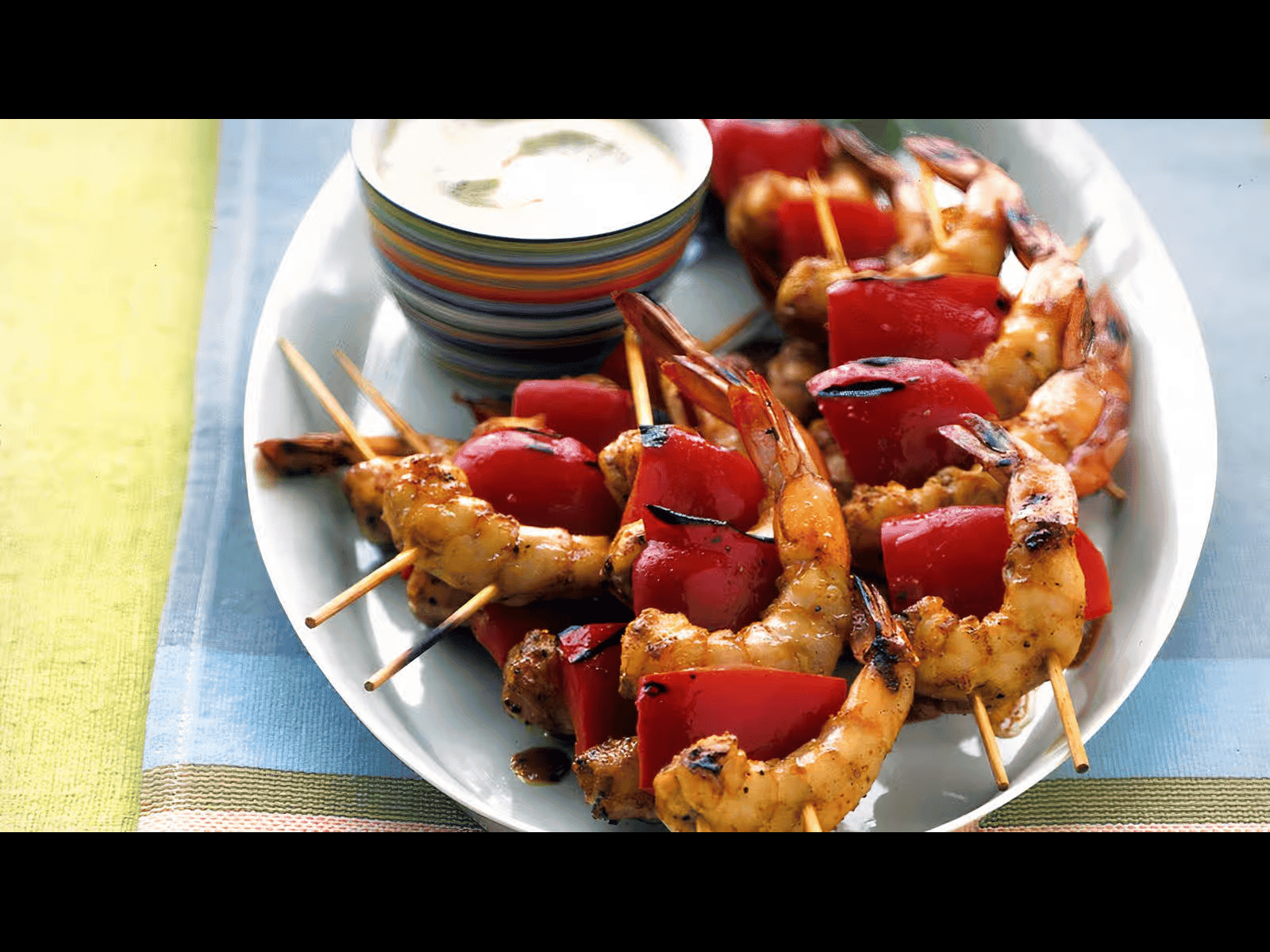 Shrimp Kebab.