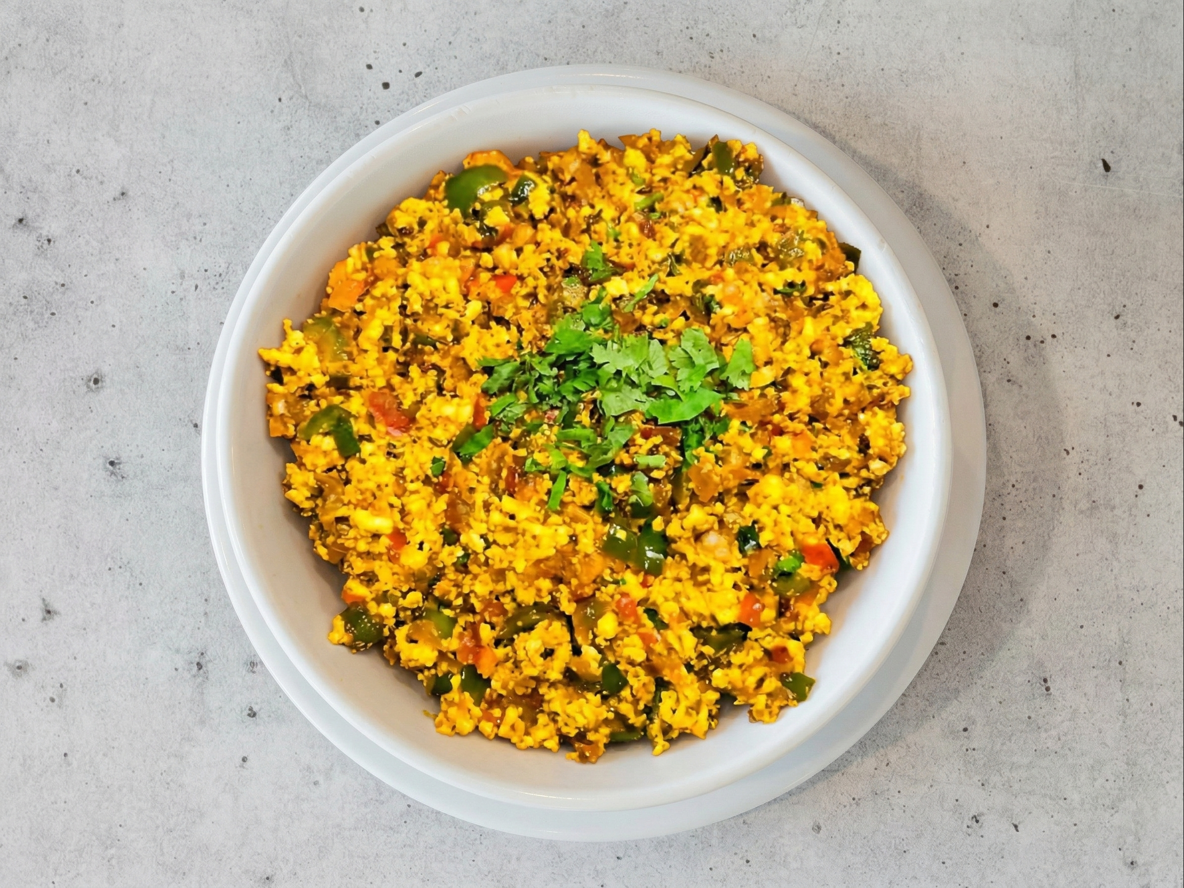 Paneer Bhurji.