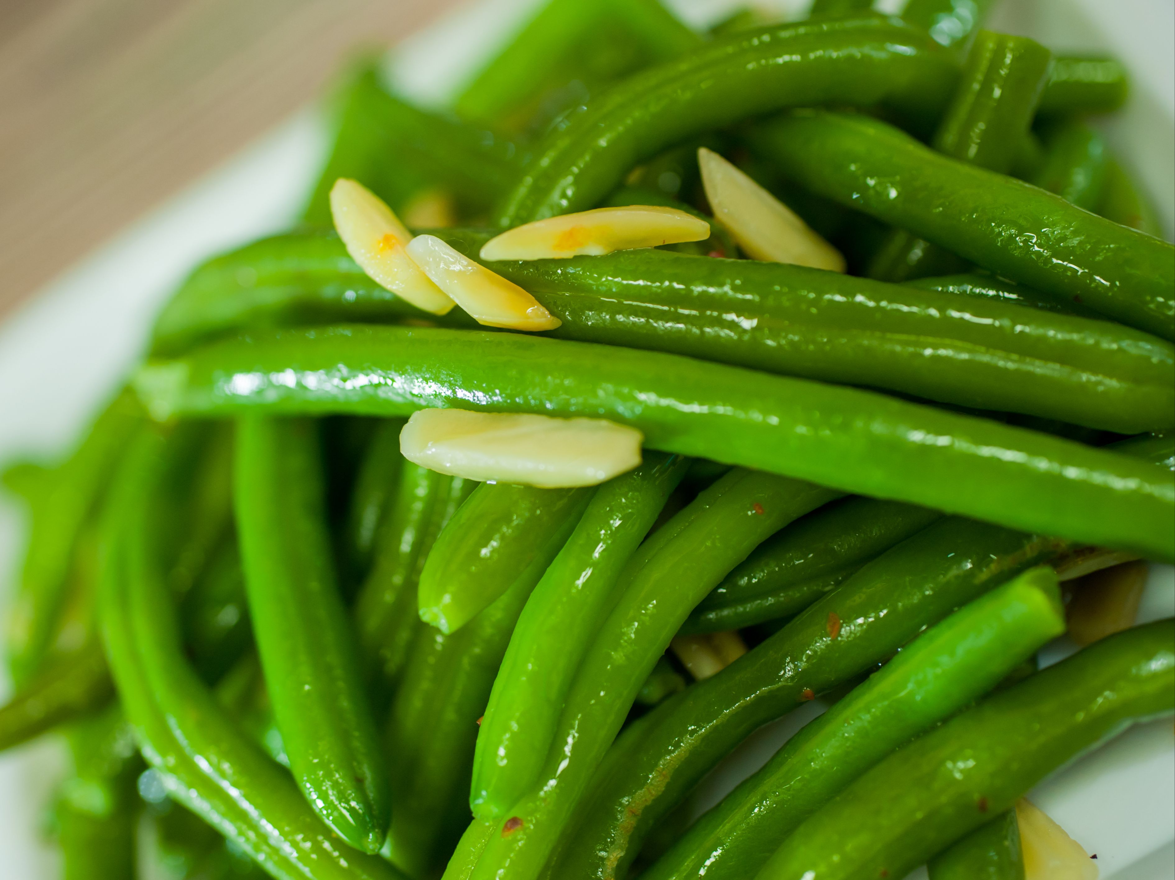 BLANCHED WHOLE GREEN BEANS.
