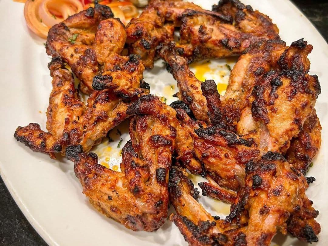 Tandoori Chicken Wings.