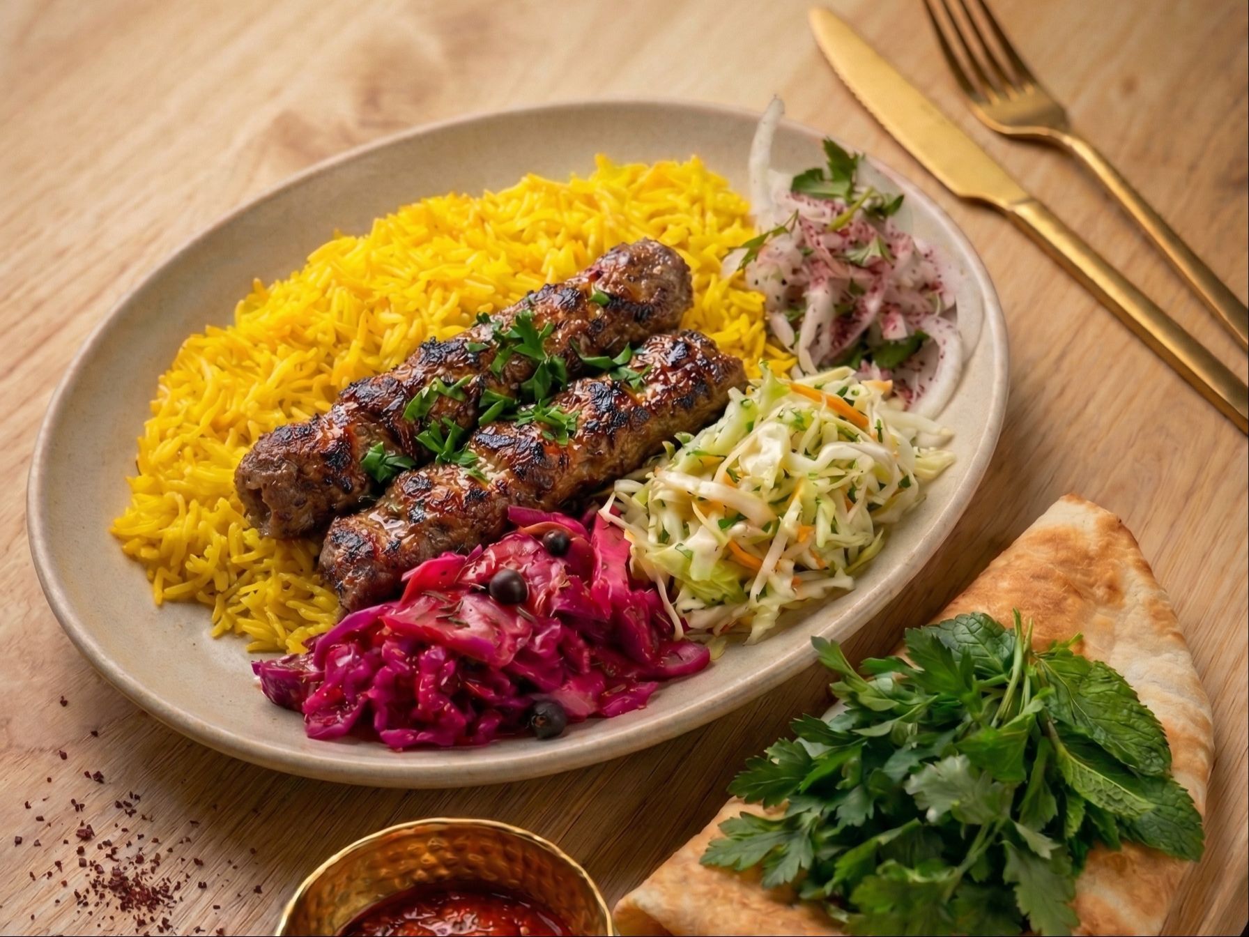 Lamb Lula (Koobideh) Kebab