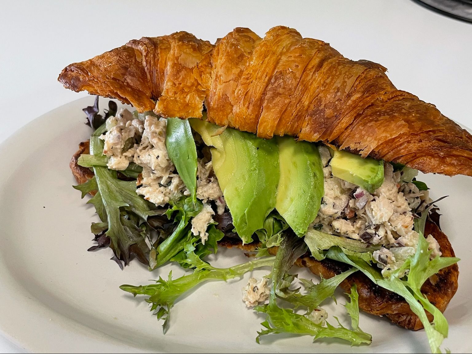 Chicken Salad Croissant.