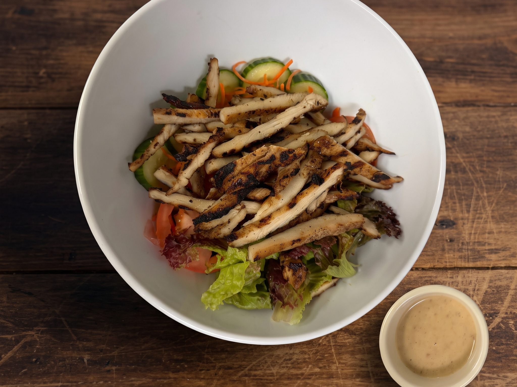 Grilled Meat Salad.