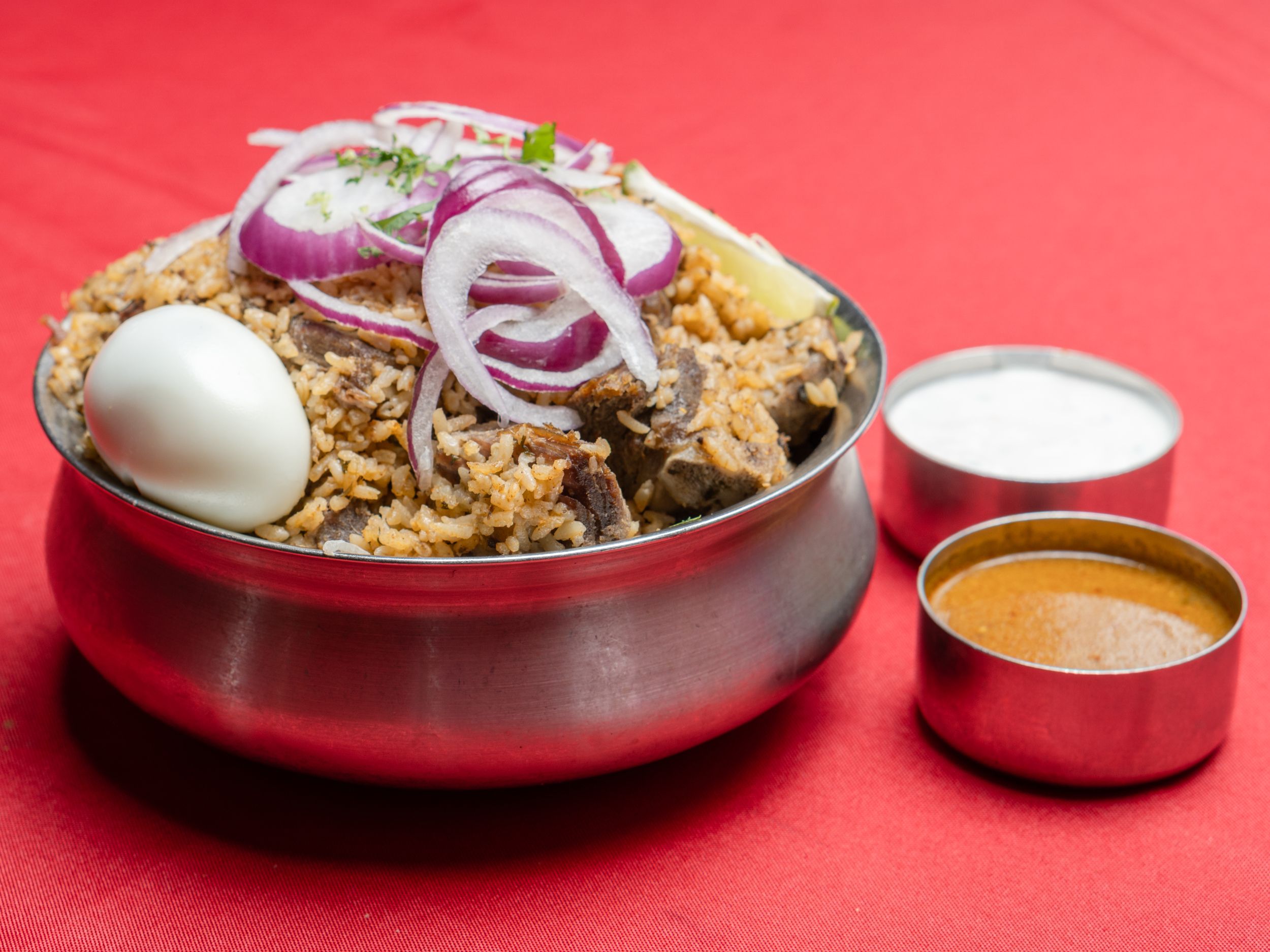 Goat Biriyani.