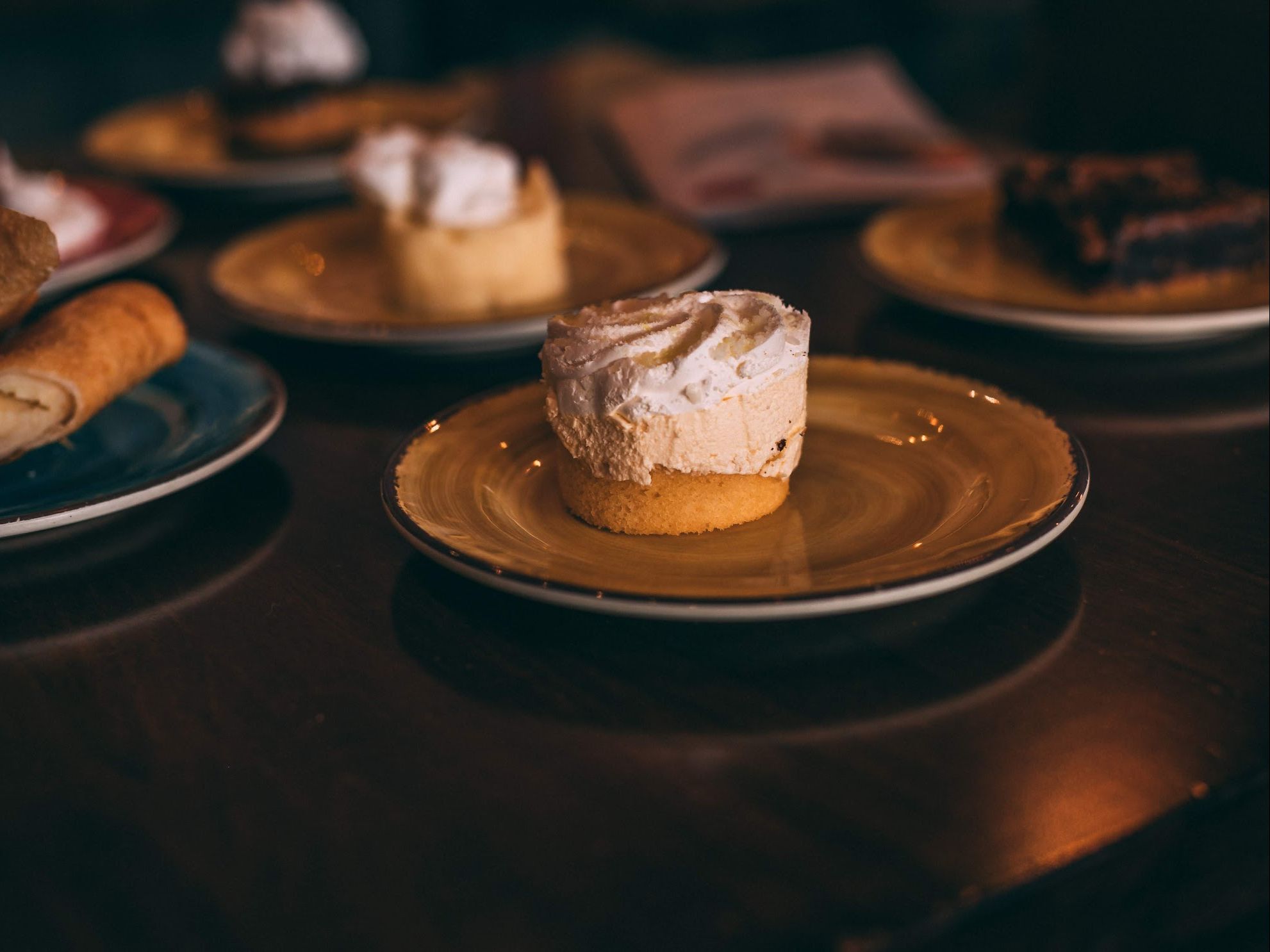 Lemon Cream Layer Cake.