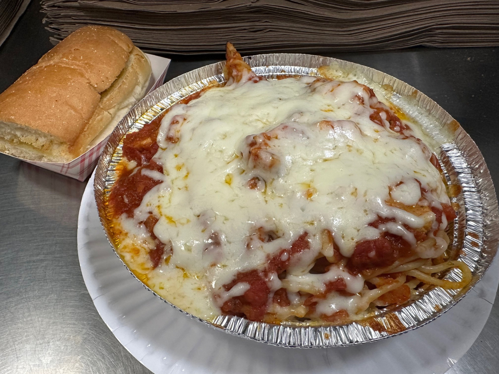 Grilled Chicken Parm Pasta (online)